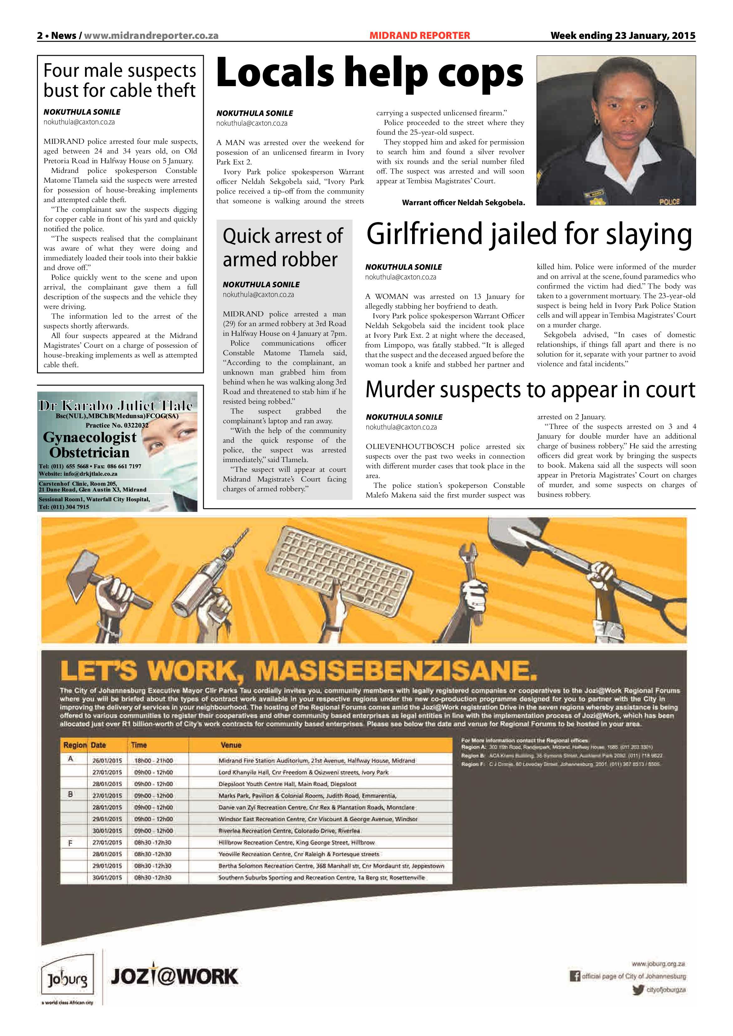 Midrand Reporter 23 January 2015 page 2