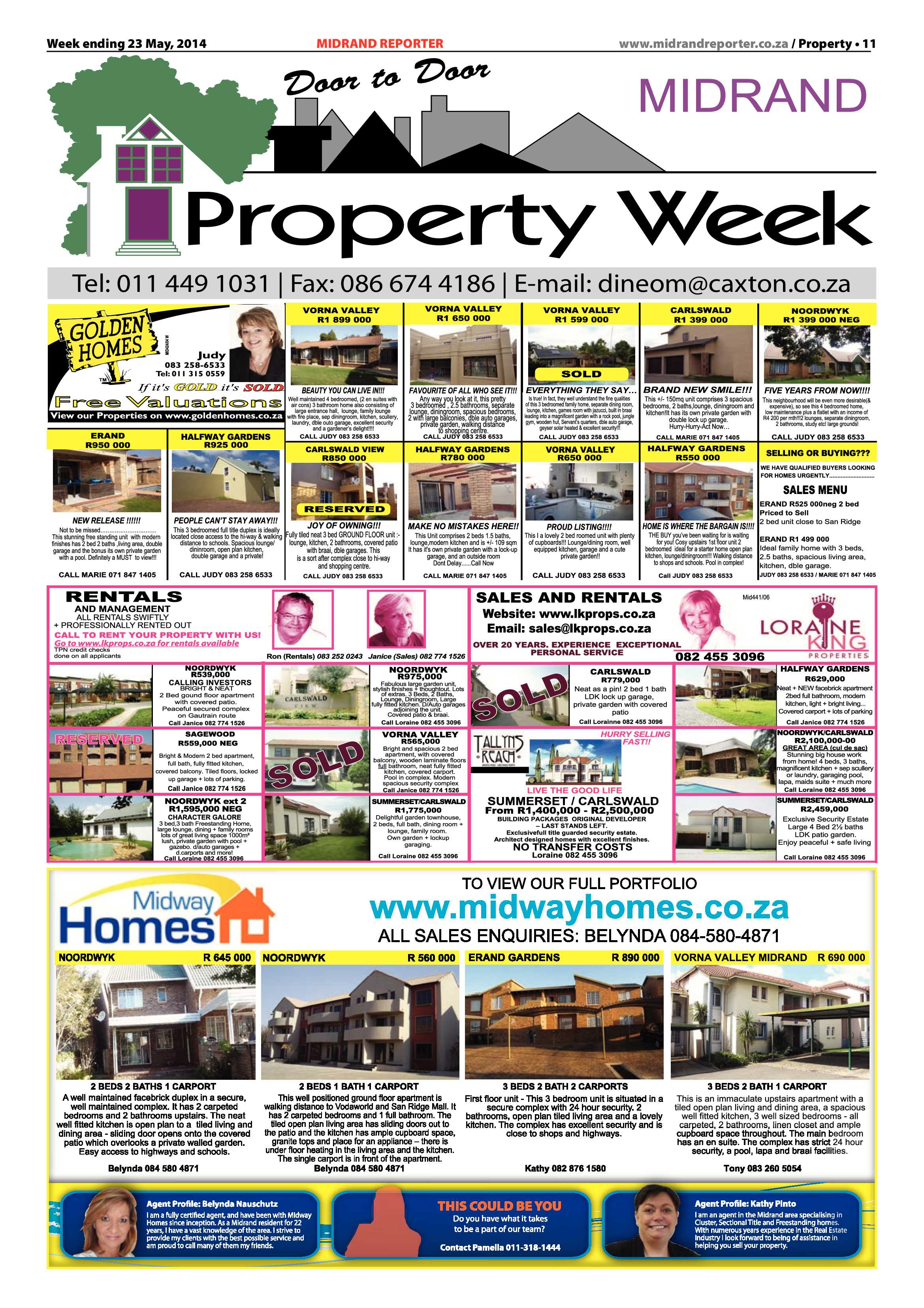 Midrand Reporter 23 May 2014 page 11