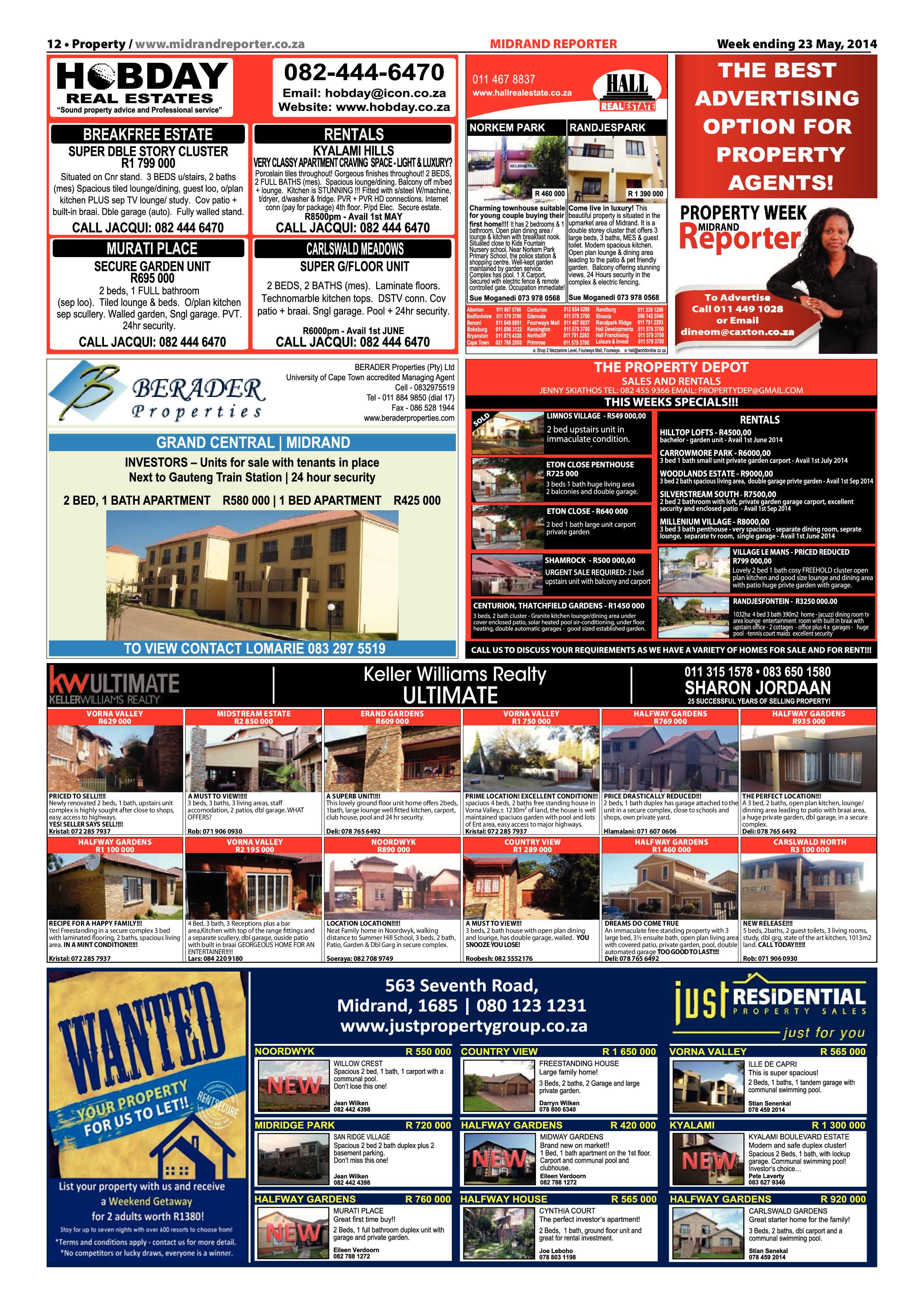 Midrand Reporter 23 May 2014 page 12
