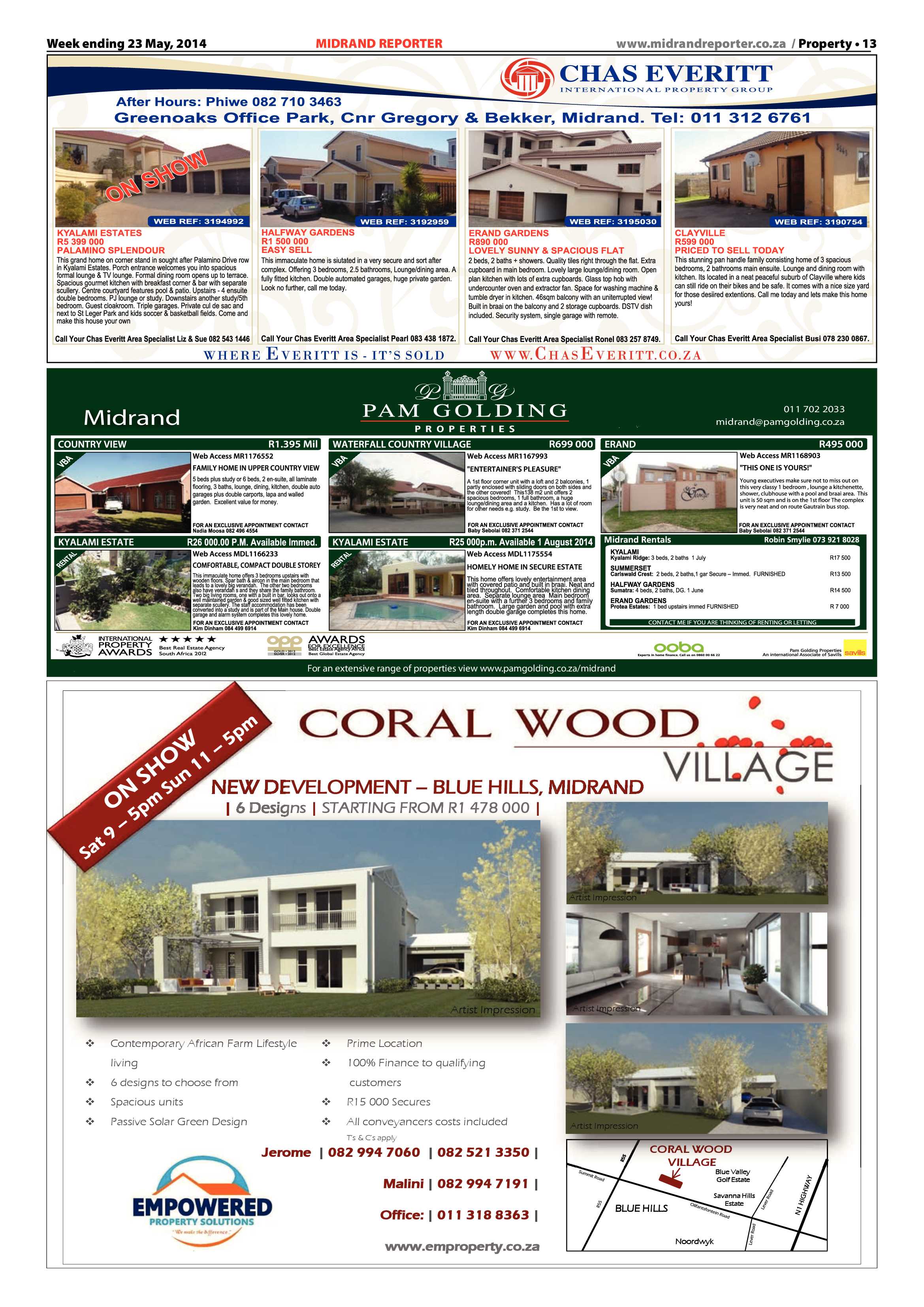 Midrand Reporter 23 May 2014 page 13