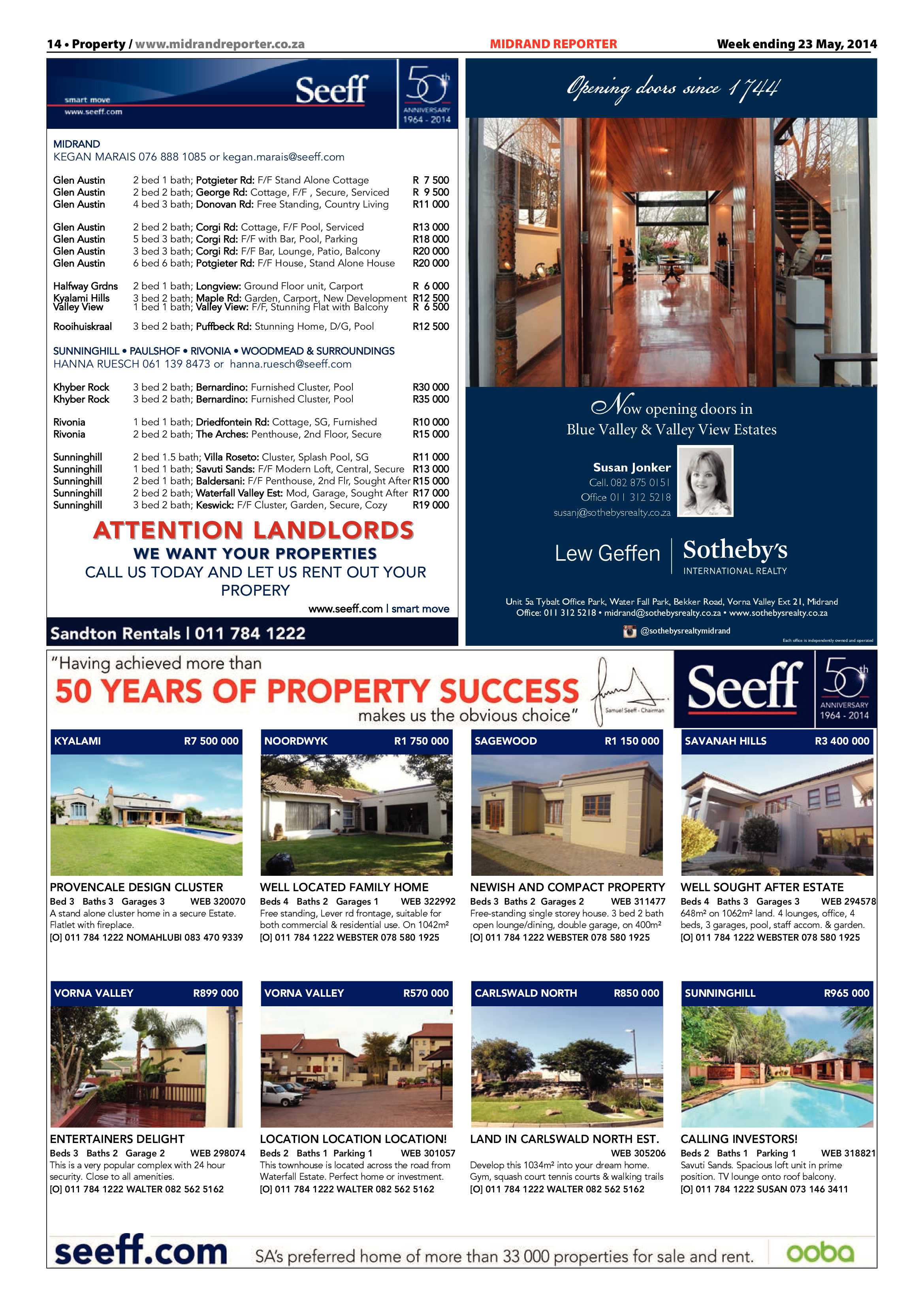Midrand Reporter 23 May 2014 page 14