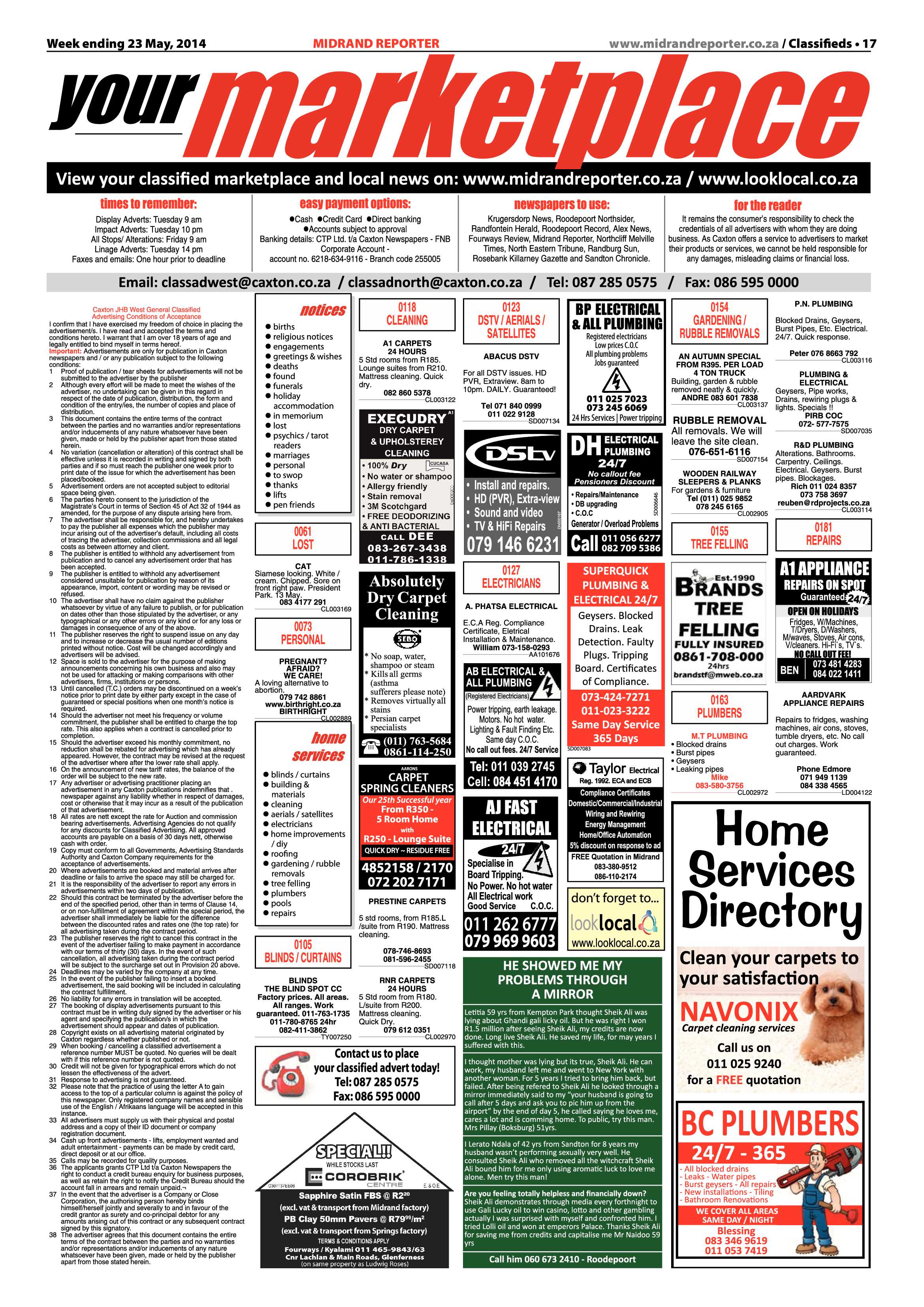 Midrand Reporter 23 May 2014 page 17