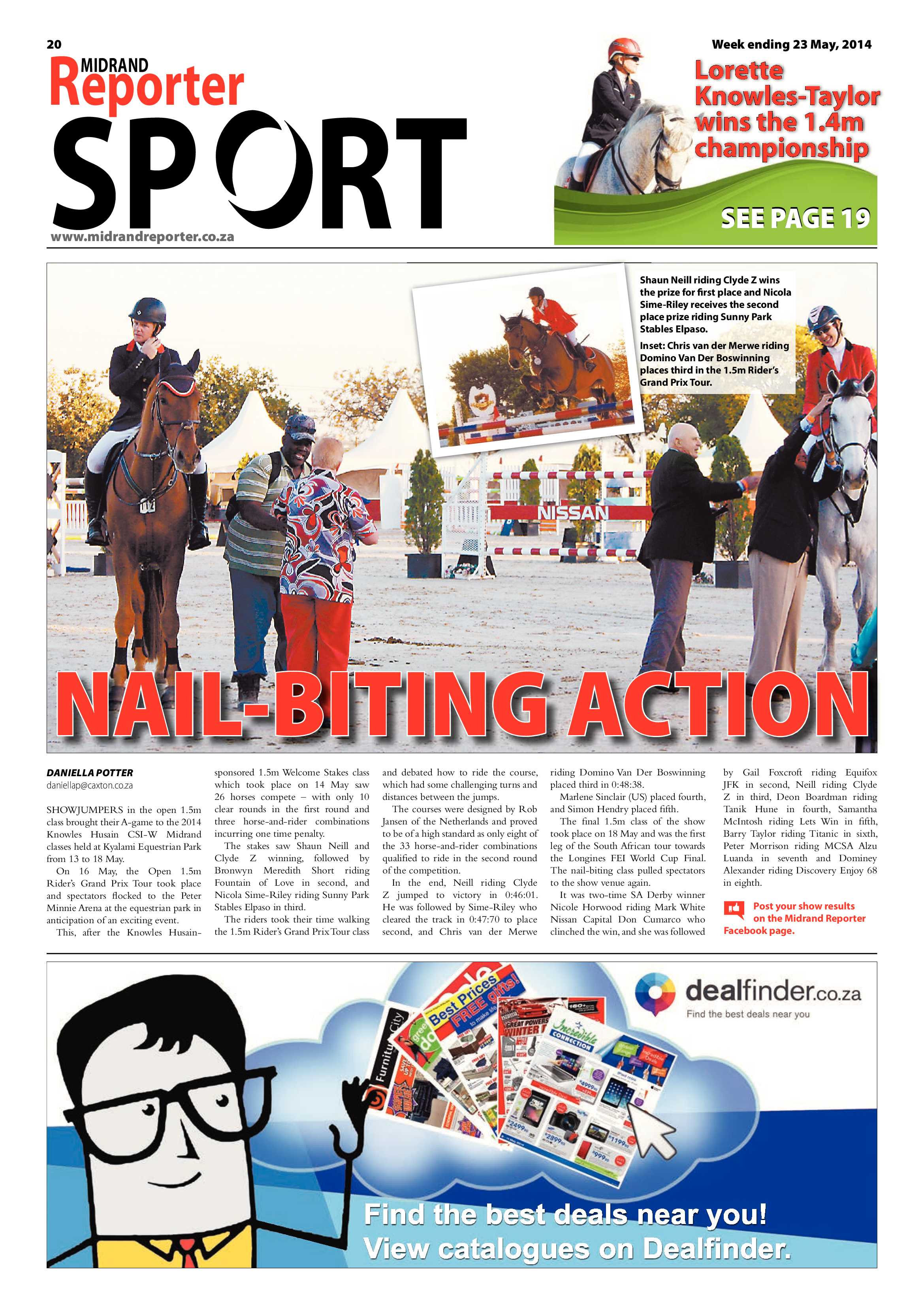 Midrand Reporter 23 May 2014 page 20