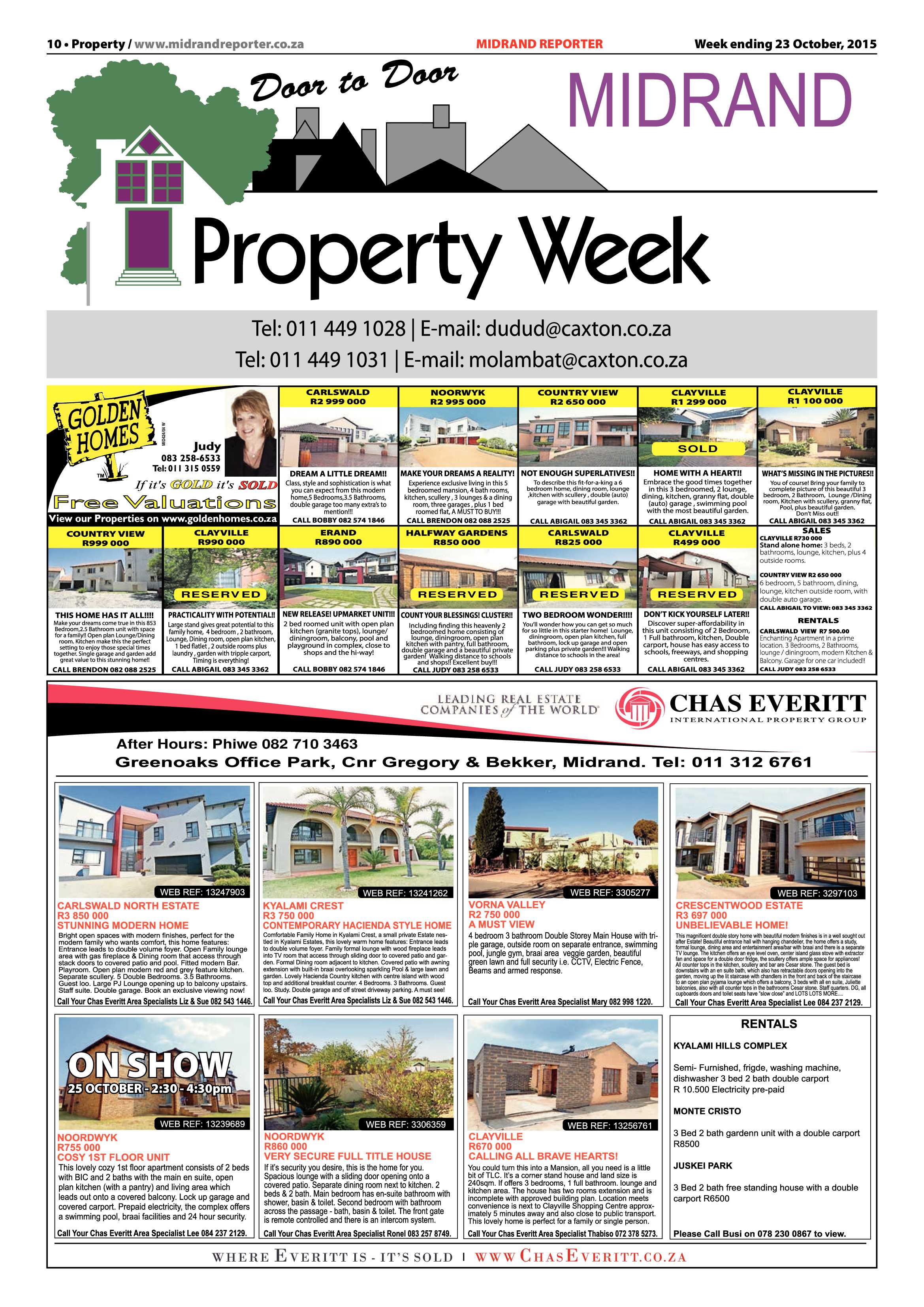 Midrand Reporter 23 October 2015 page 10