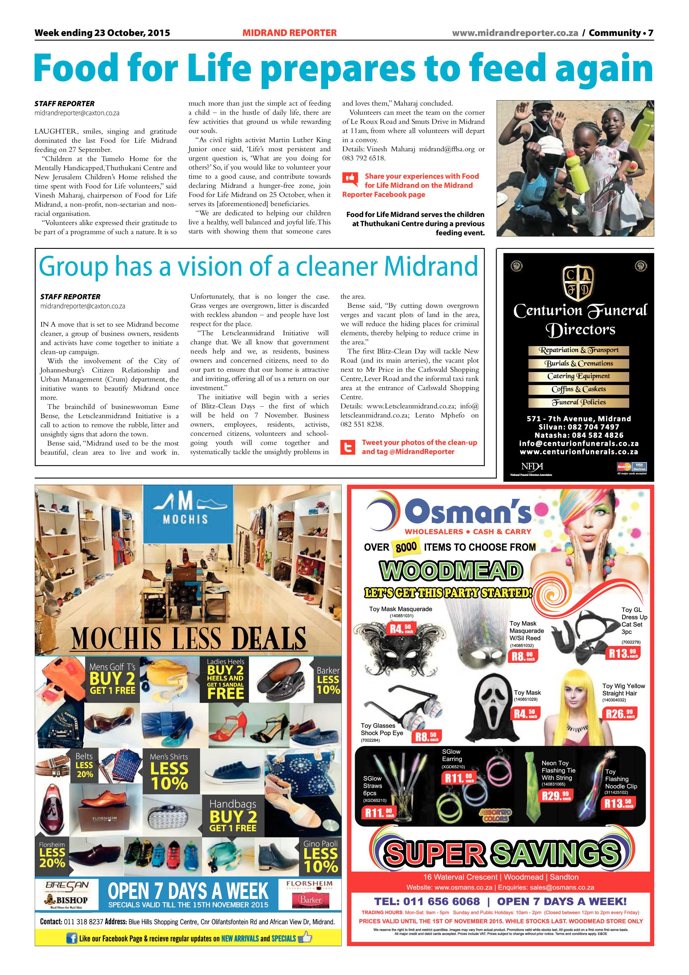 Midrand Reporter 23 October 2015 page 7