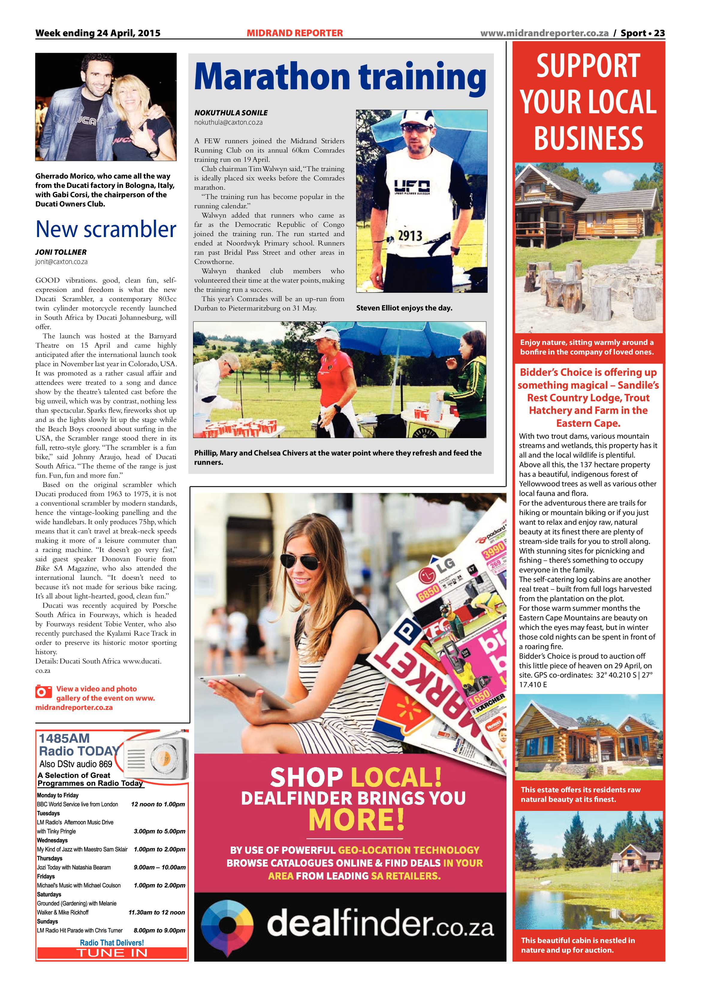 Midrand Reporter 24 April 2015 page 23