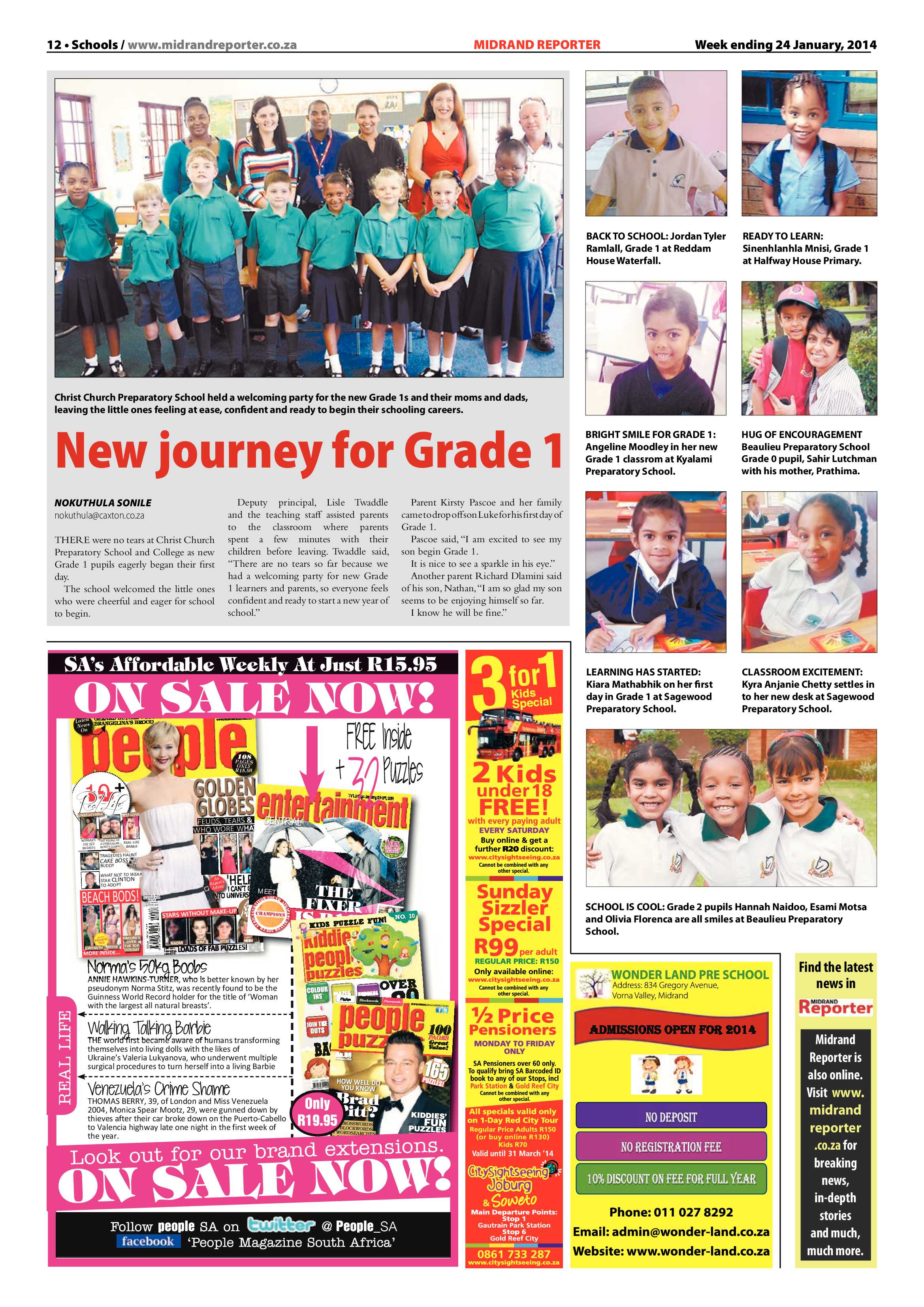 Midrand Reporter 24 January 2014 page 12