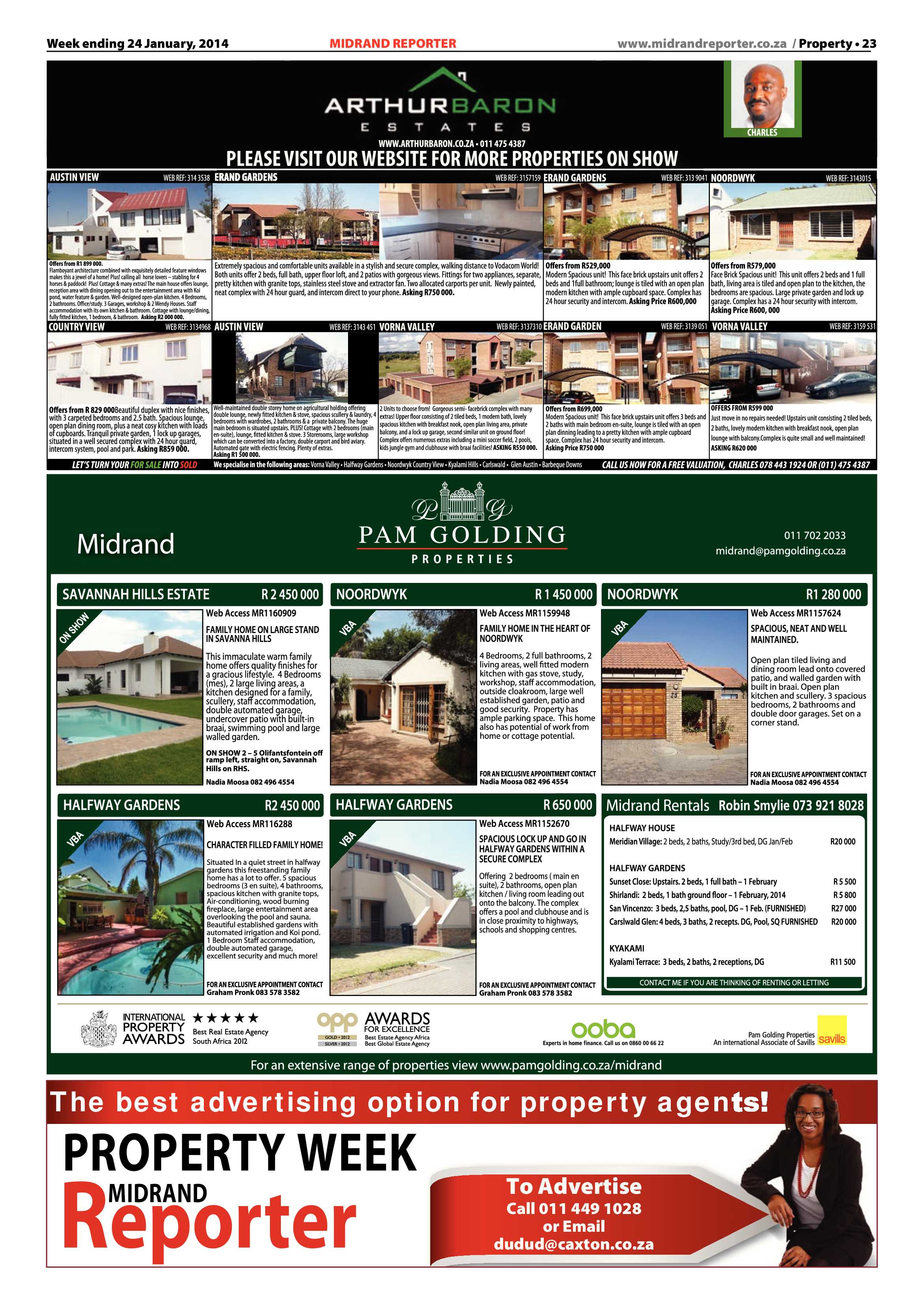 Midrand Reporter 24 January 2014 page 23
