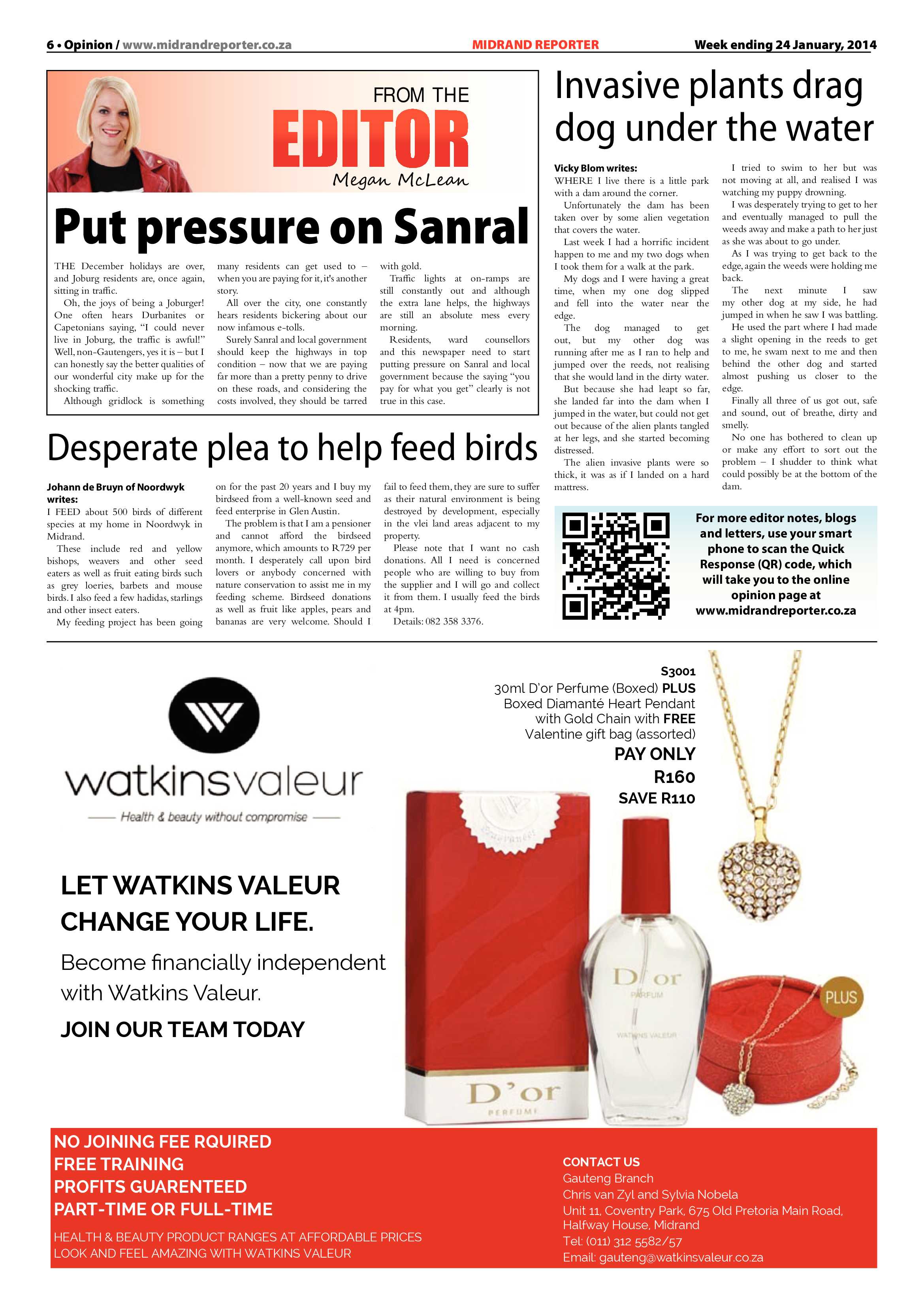 Midrand Reporter 24 January 2014 page 6