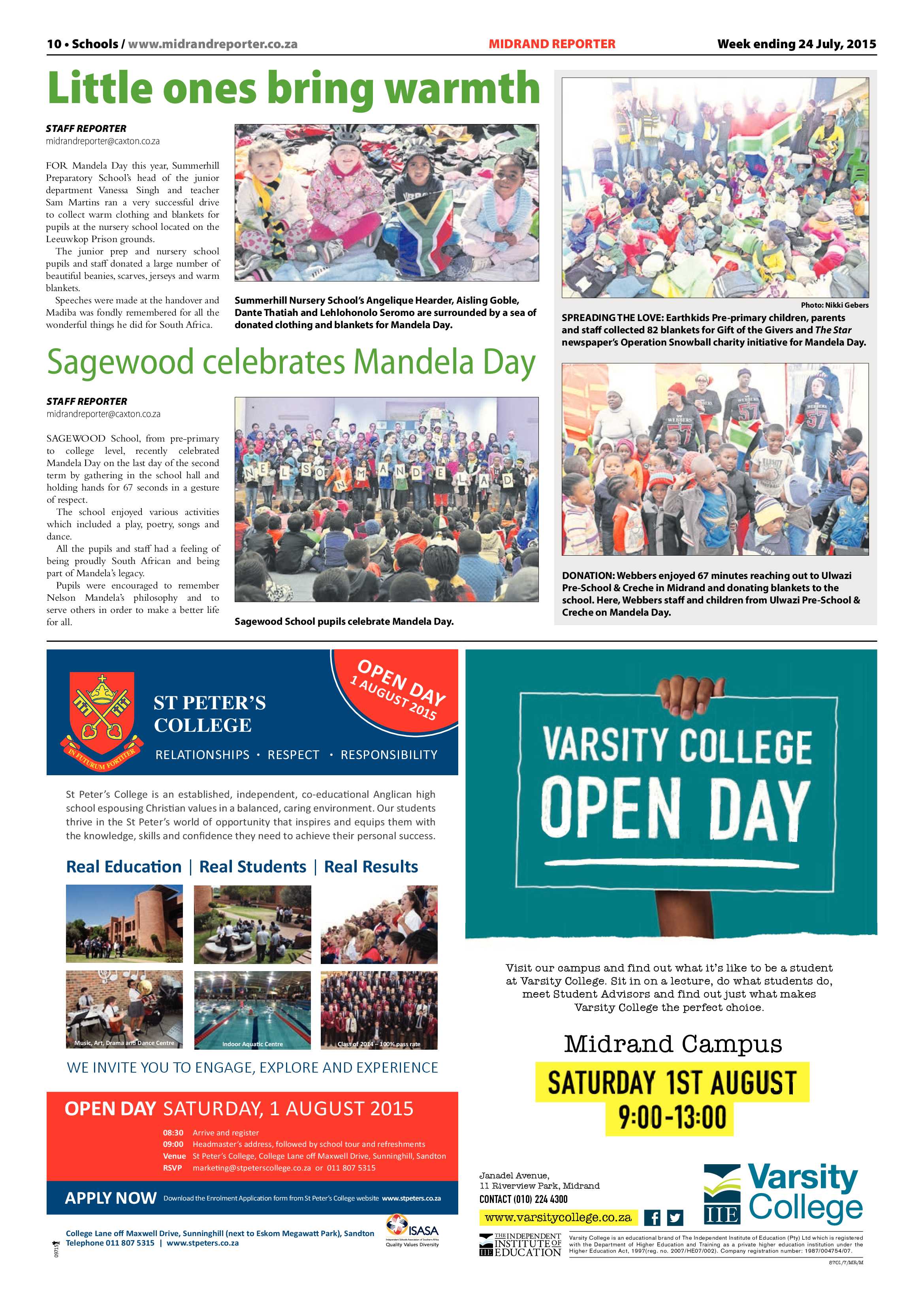 Midrand Reporter 24 July 2015 page 10