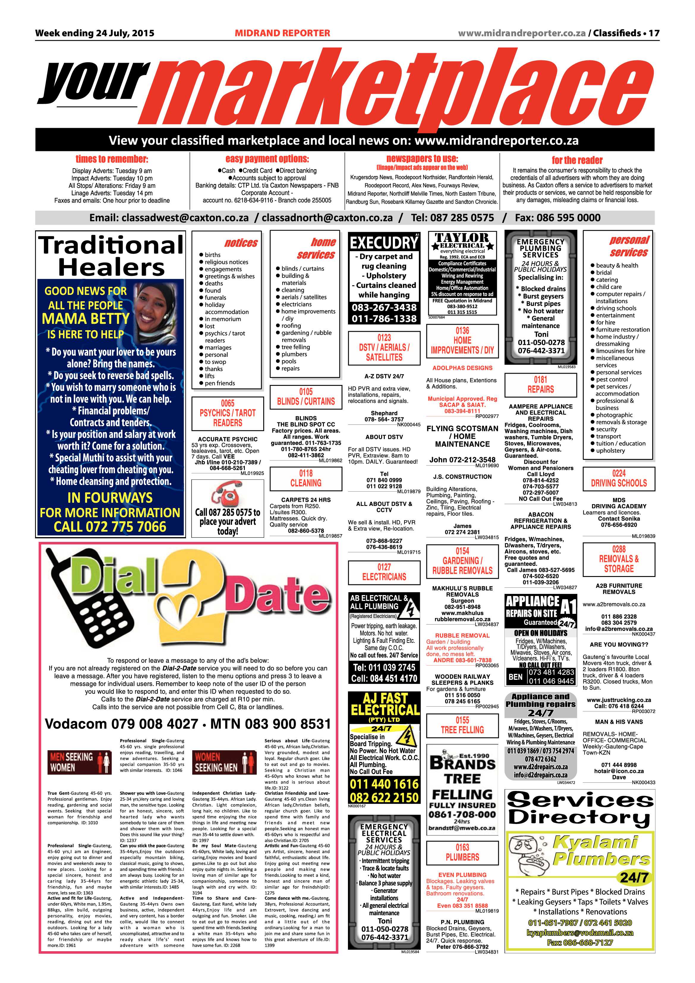 Midrand Reporter 24 July 2015 page 17
