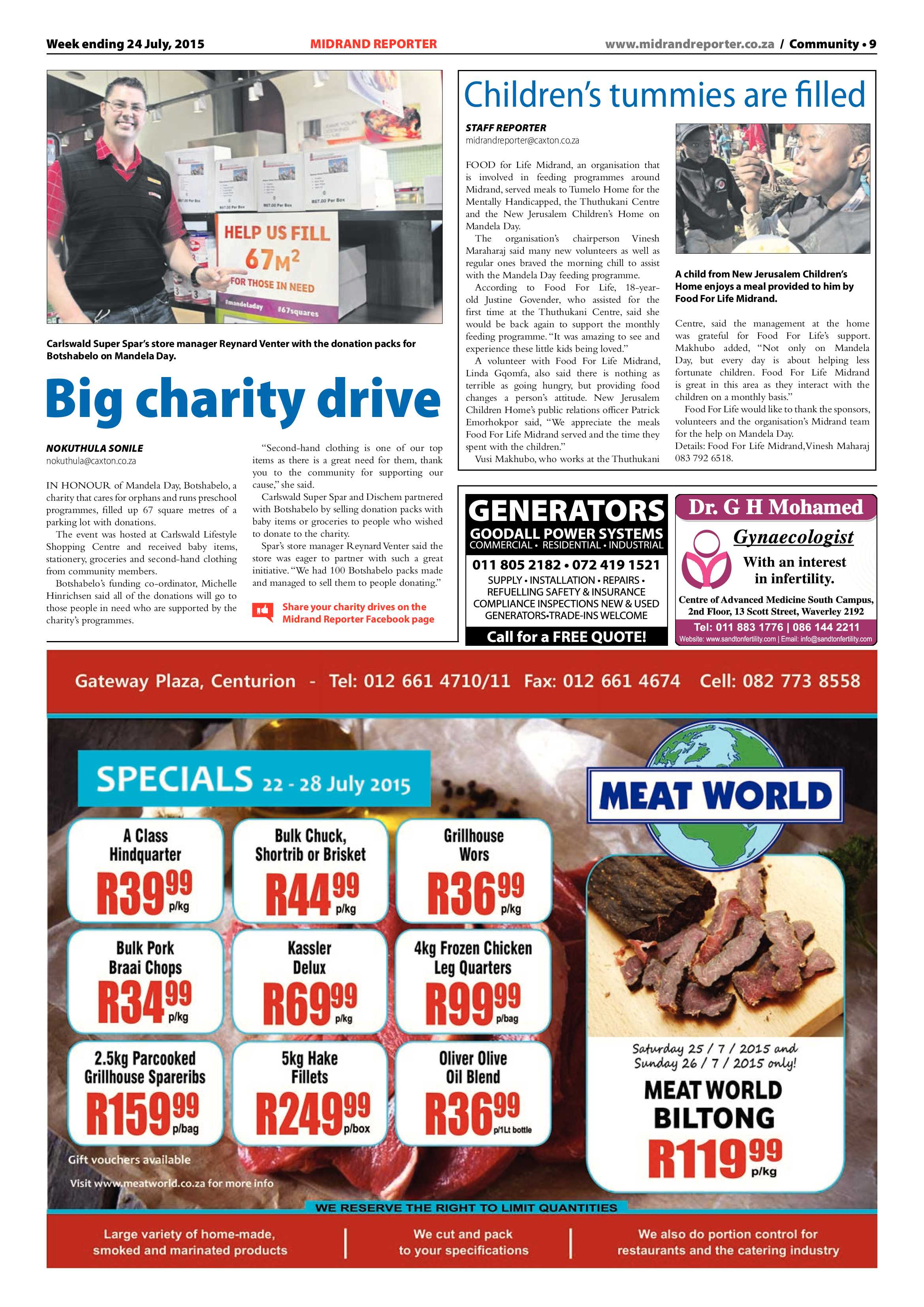 Midrand Reporter 24 July 2015 page 9