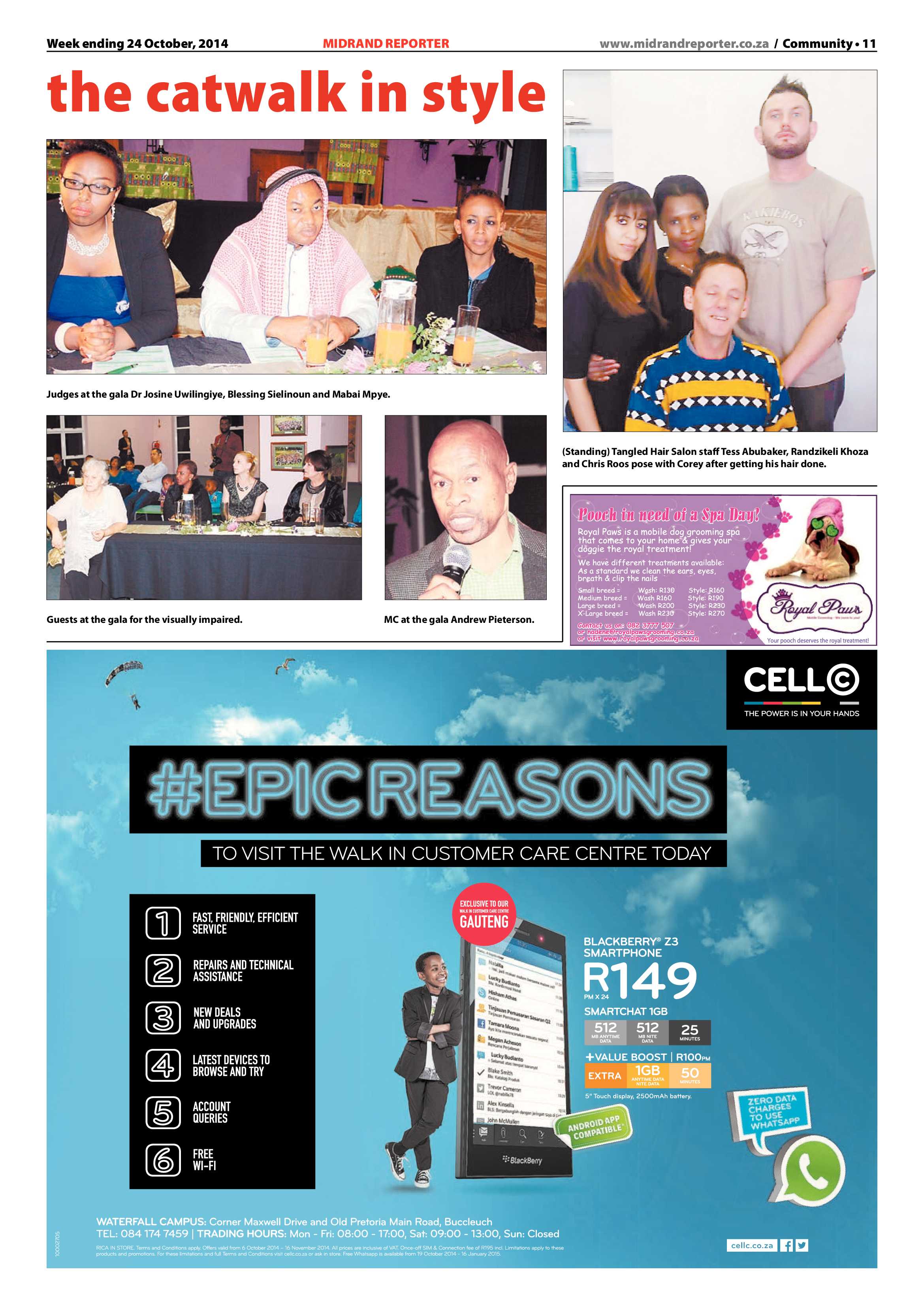 Midrand Reporter 24 October 2014 page 11