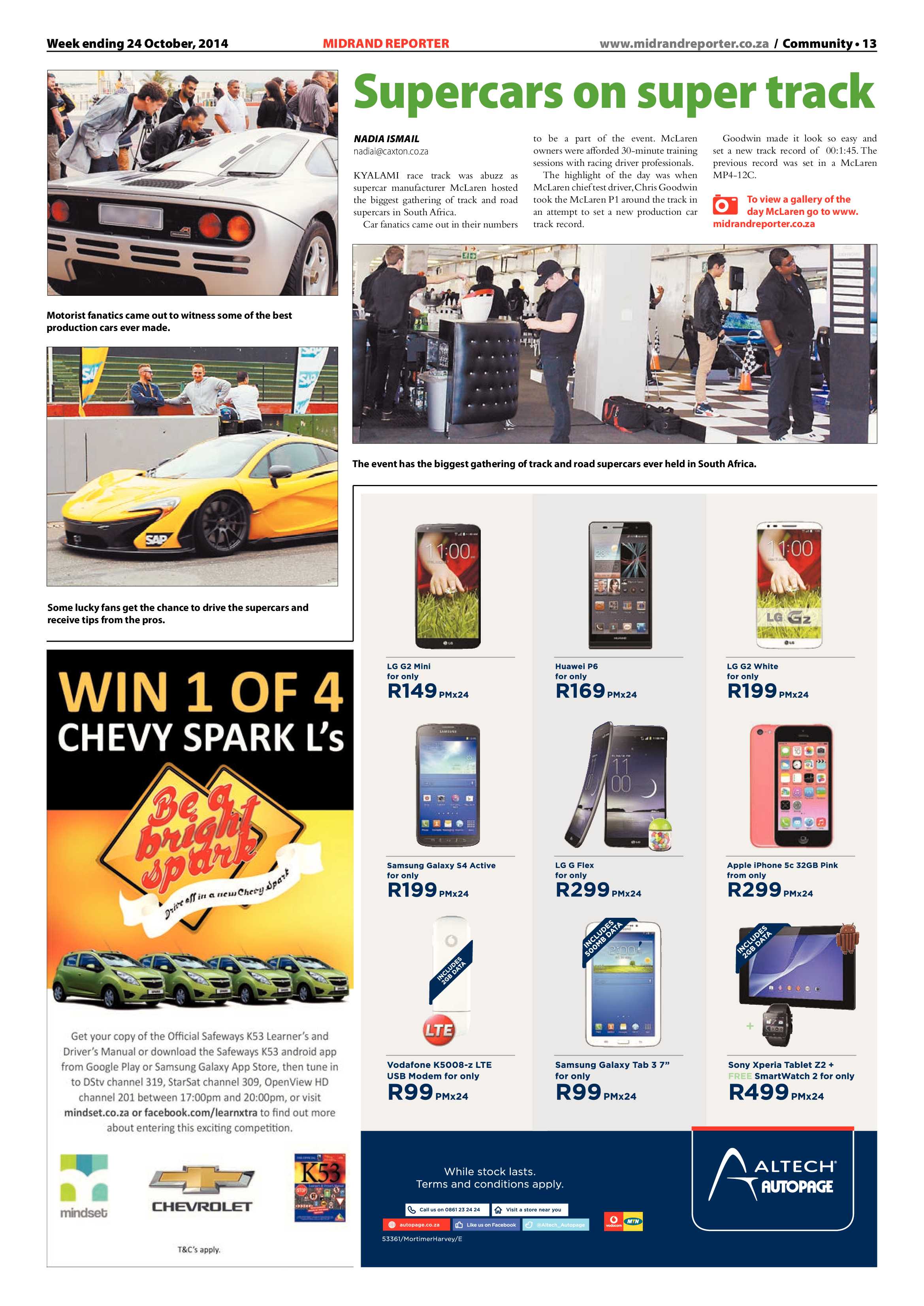 Midrand Reporter 24 October 2014 page 13