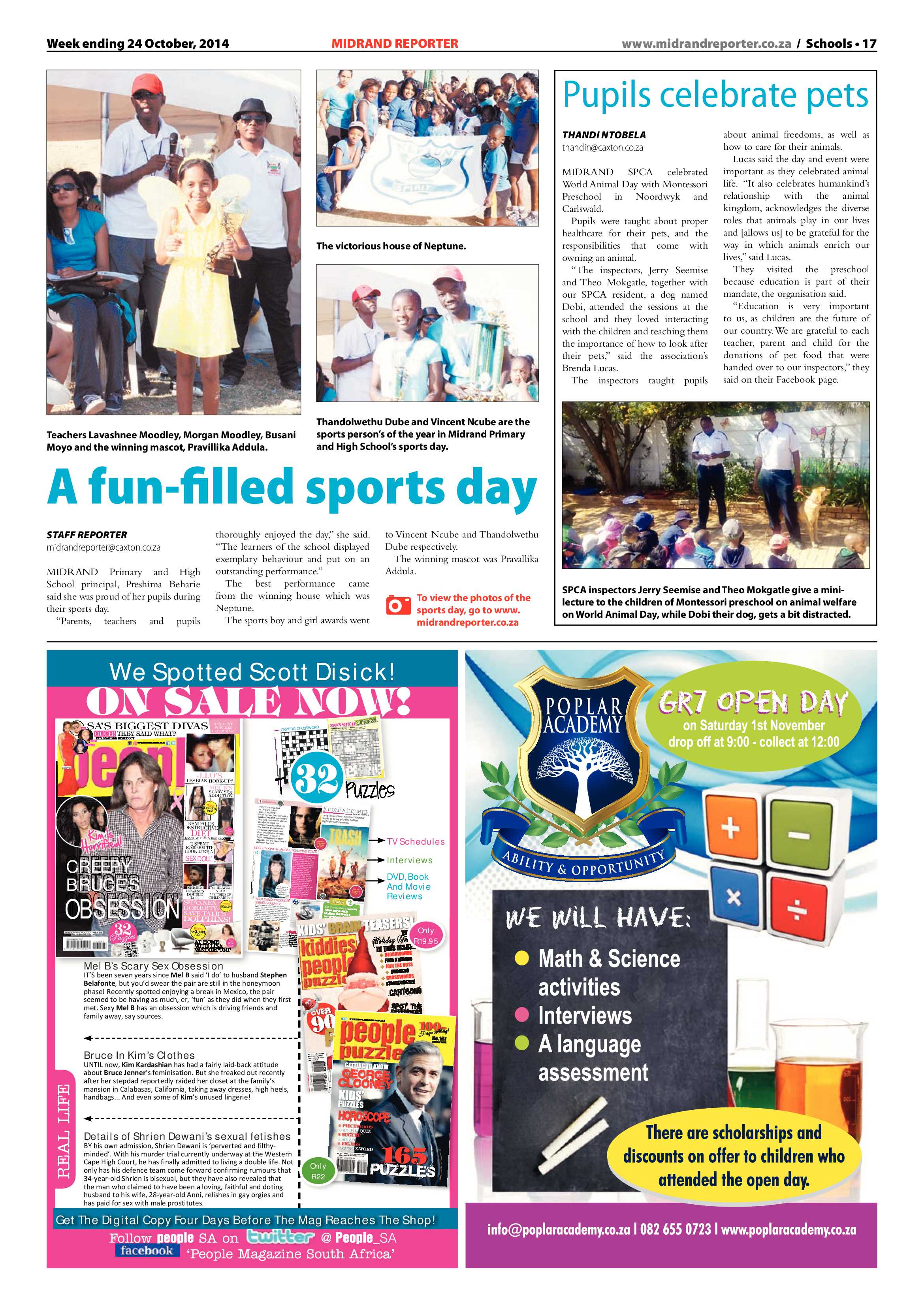 Midrand Reporter 24 October 2014 page 17