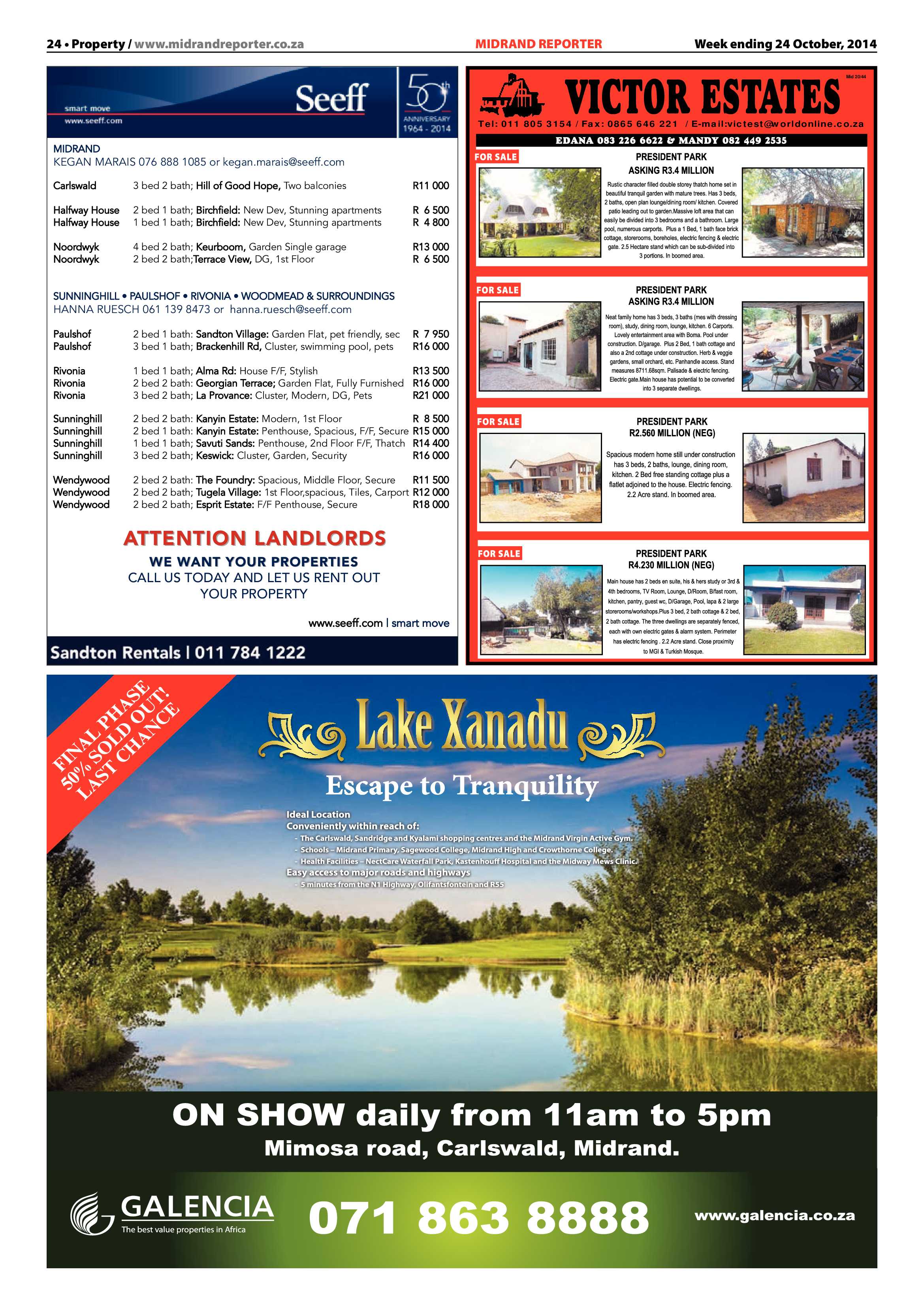 Midrand Reporter 24 October 2014 page 24
