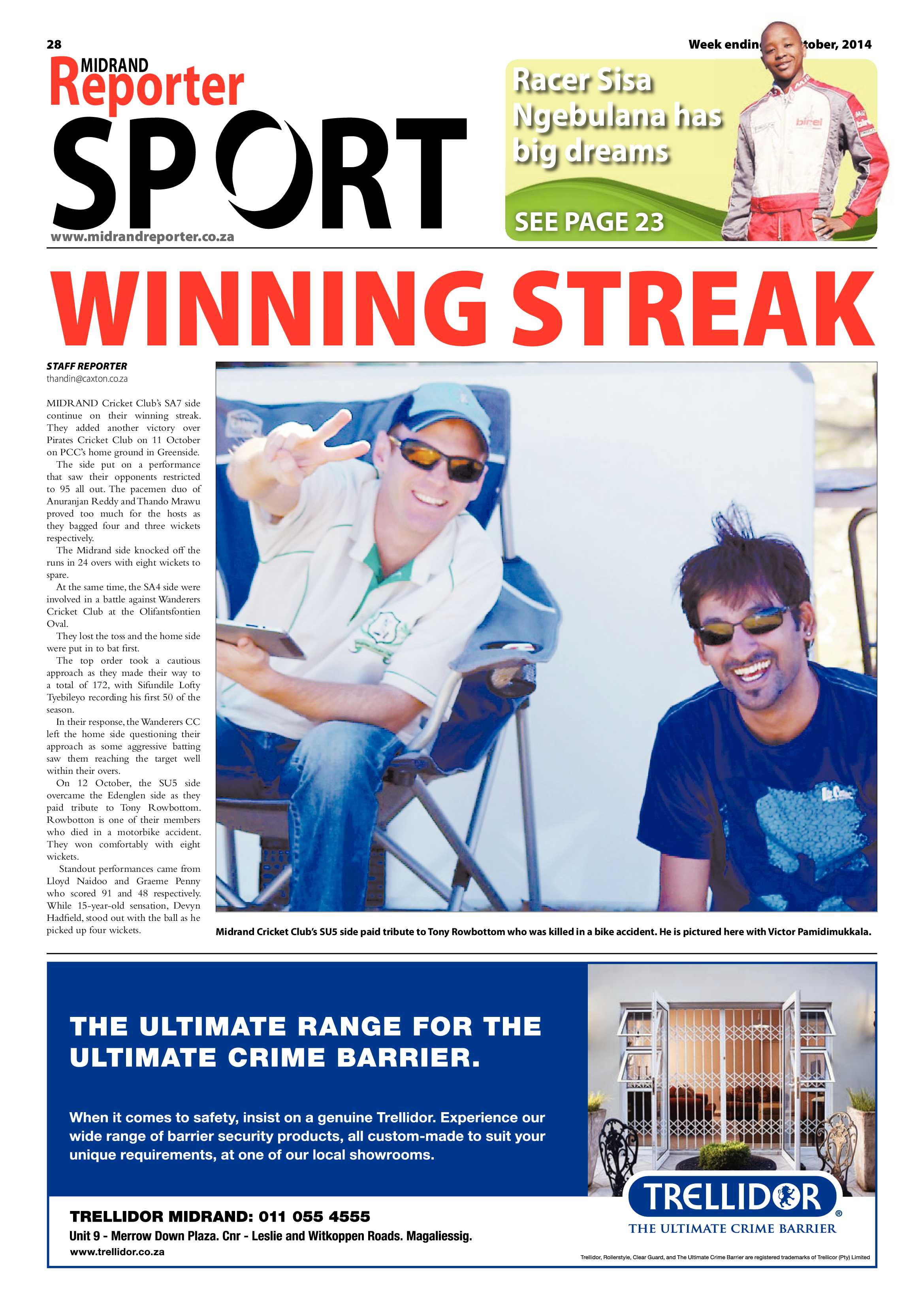 Midrand Reporter 24 October 2014 page 28
