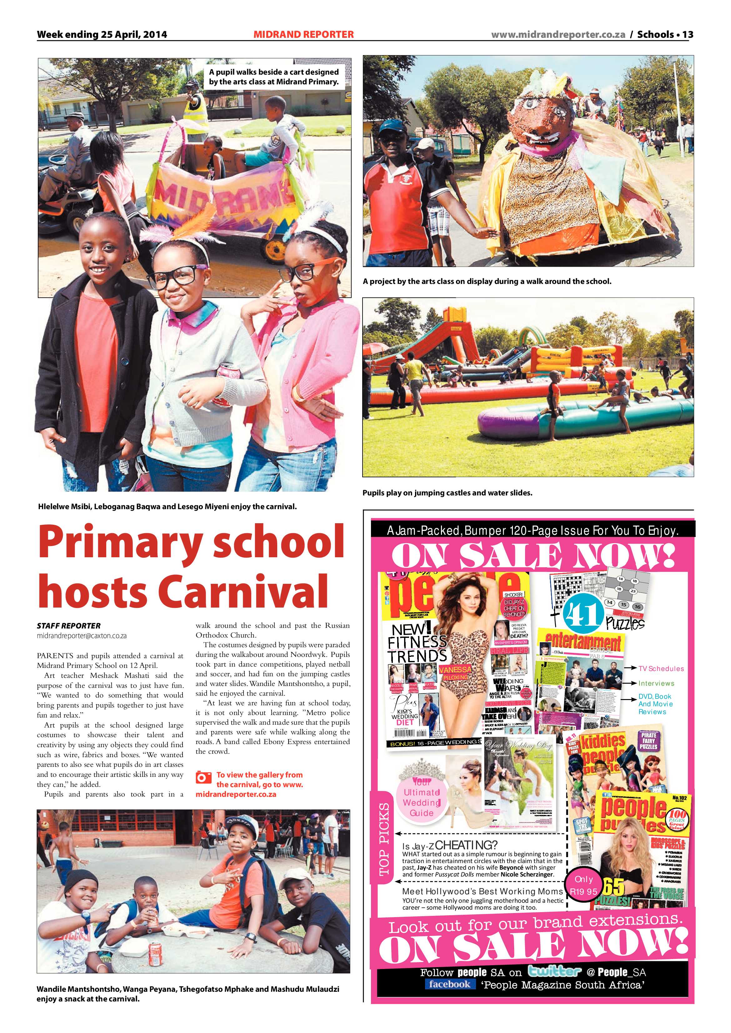 Midrand Reporter 25 April 2014 page 13