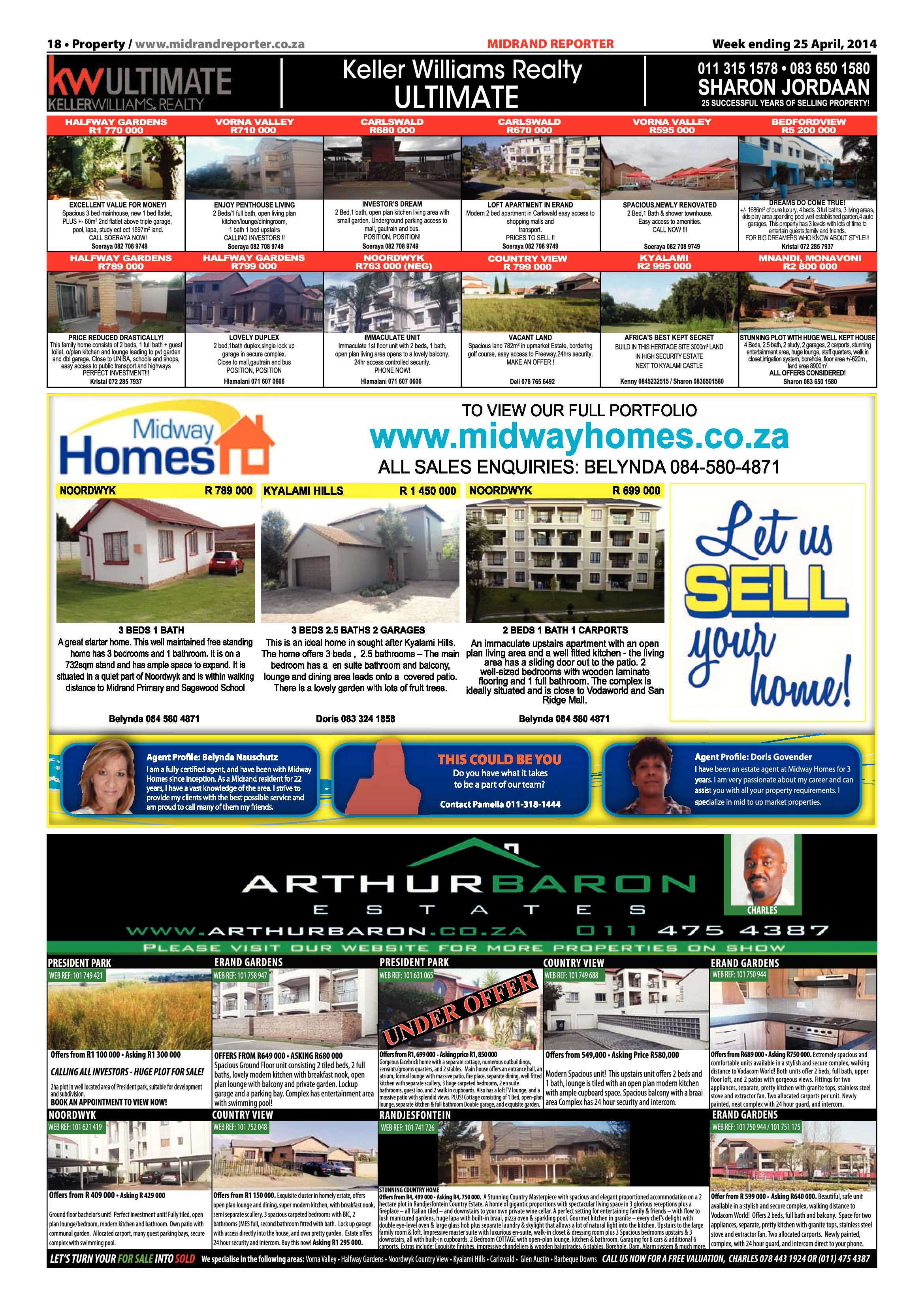 Midrand Reporter 25 April 2014 page 18