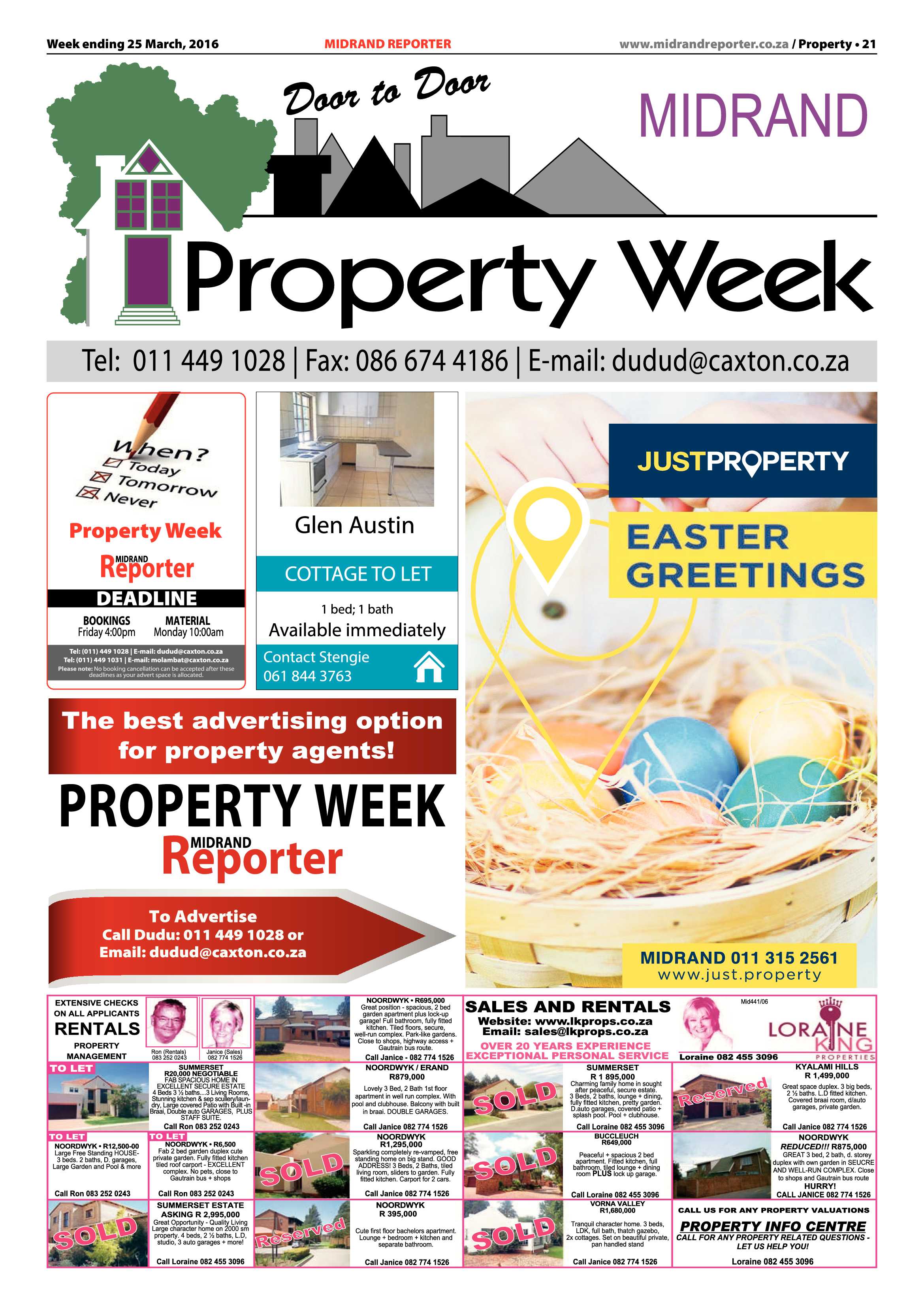 Midrand Reporter 25 March 2016 page 21
