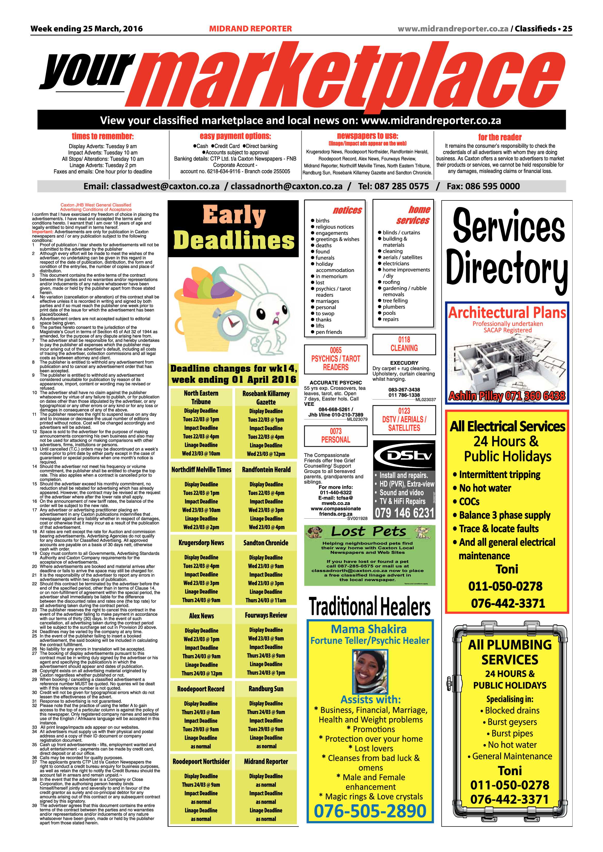 Midrand Reporter 25 March 2016 page 25