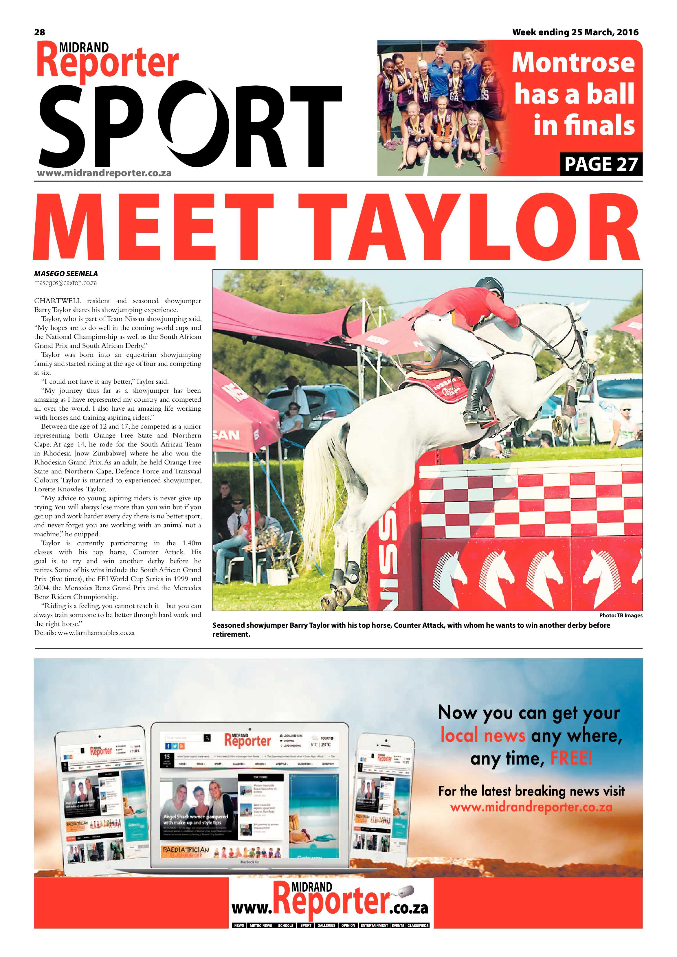 Midrand Reporter 25 March 2016 page 28