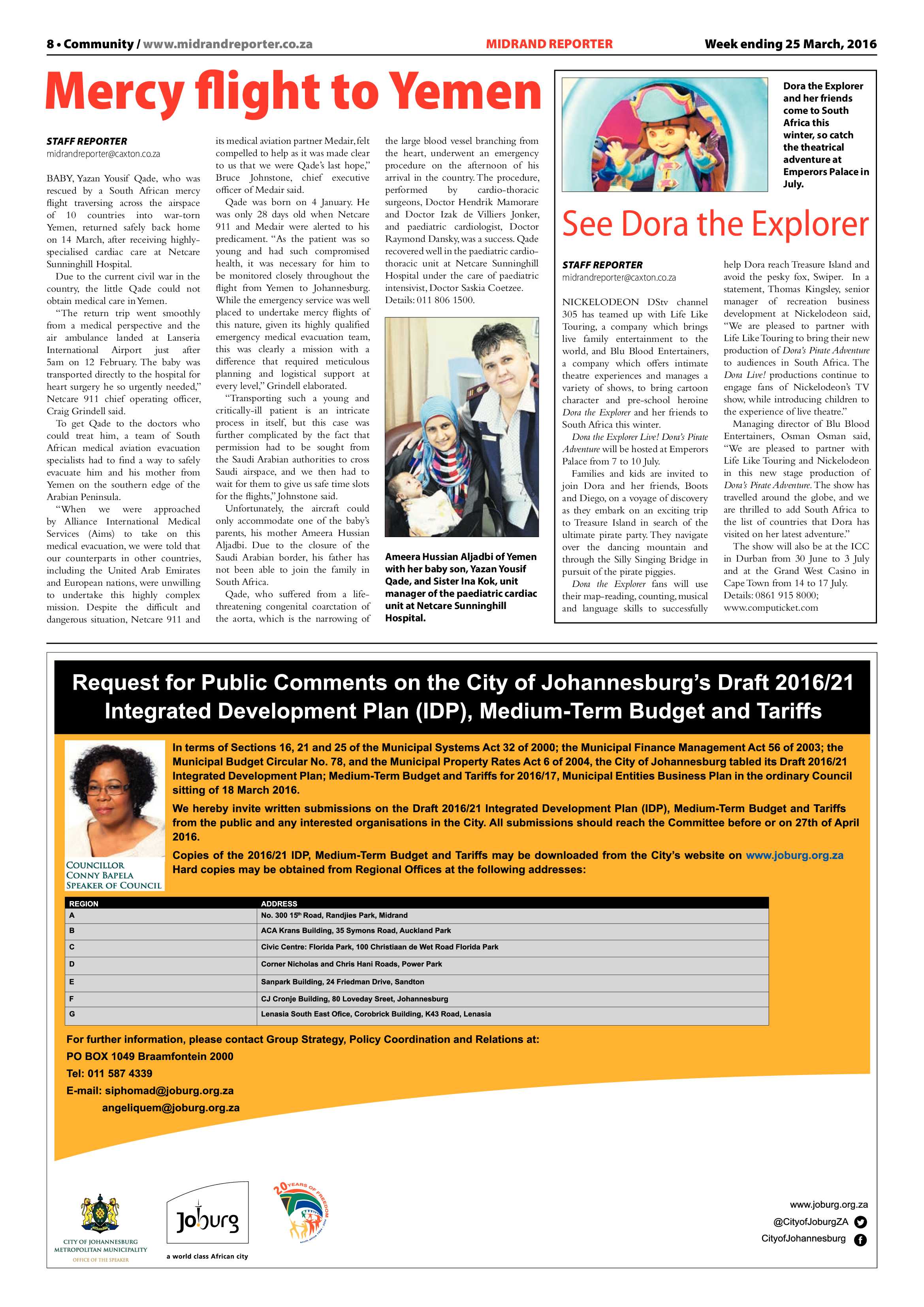 Midrand Reporter 25 March 2016 page 8