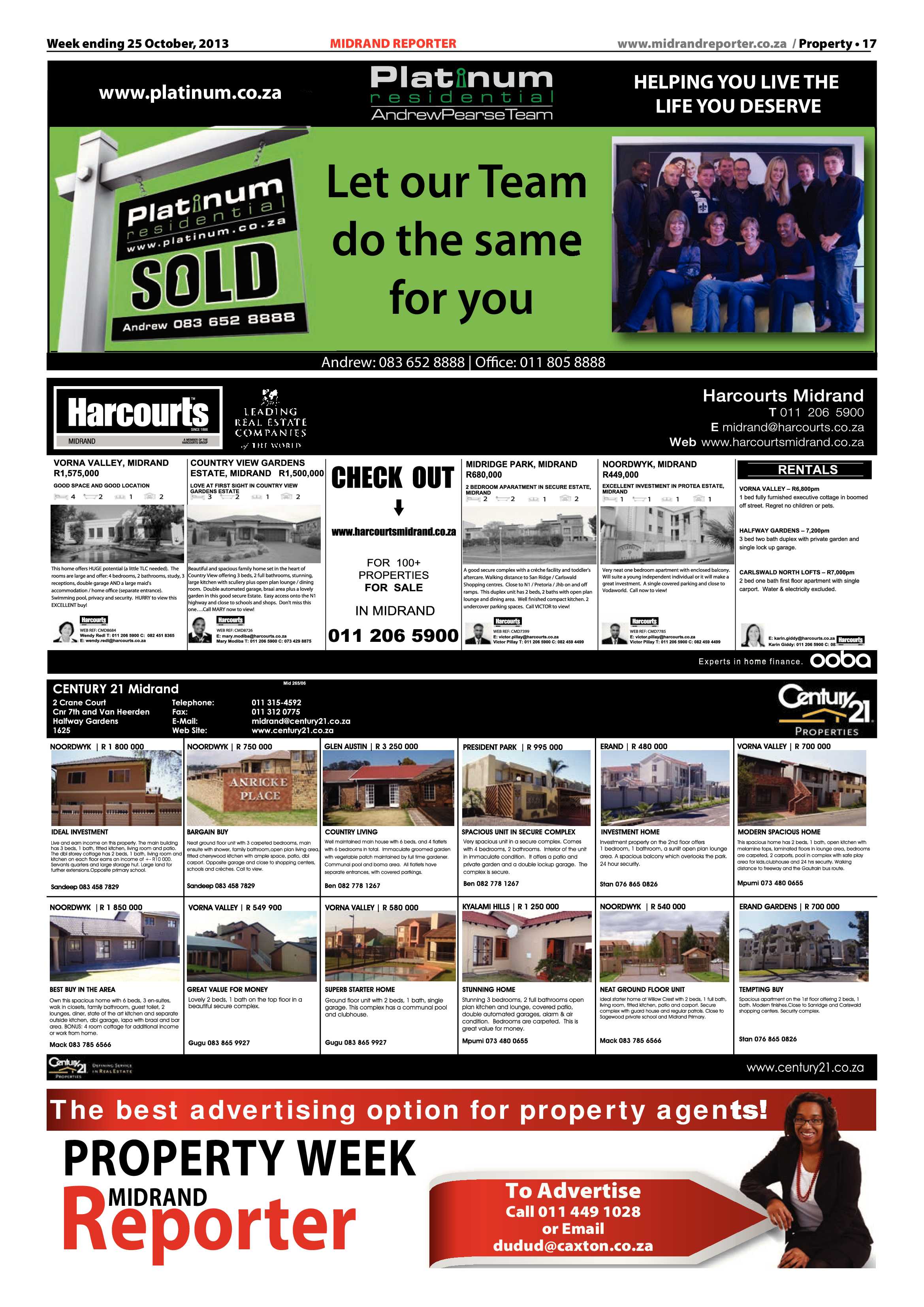 Midrand Reporter 25 October 2013 page 17