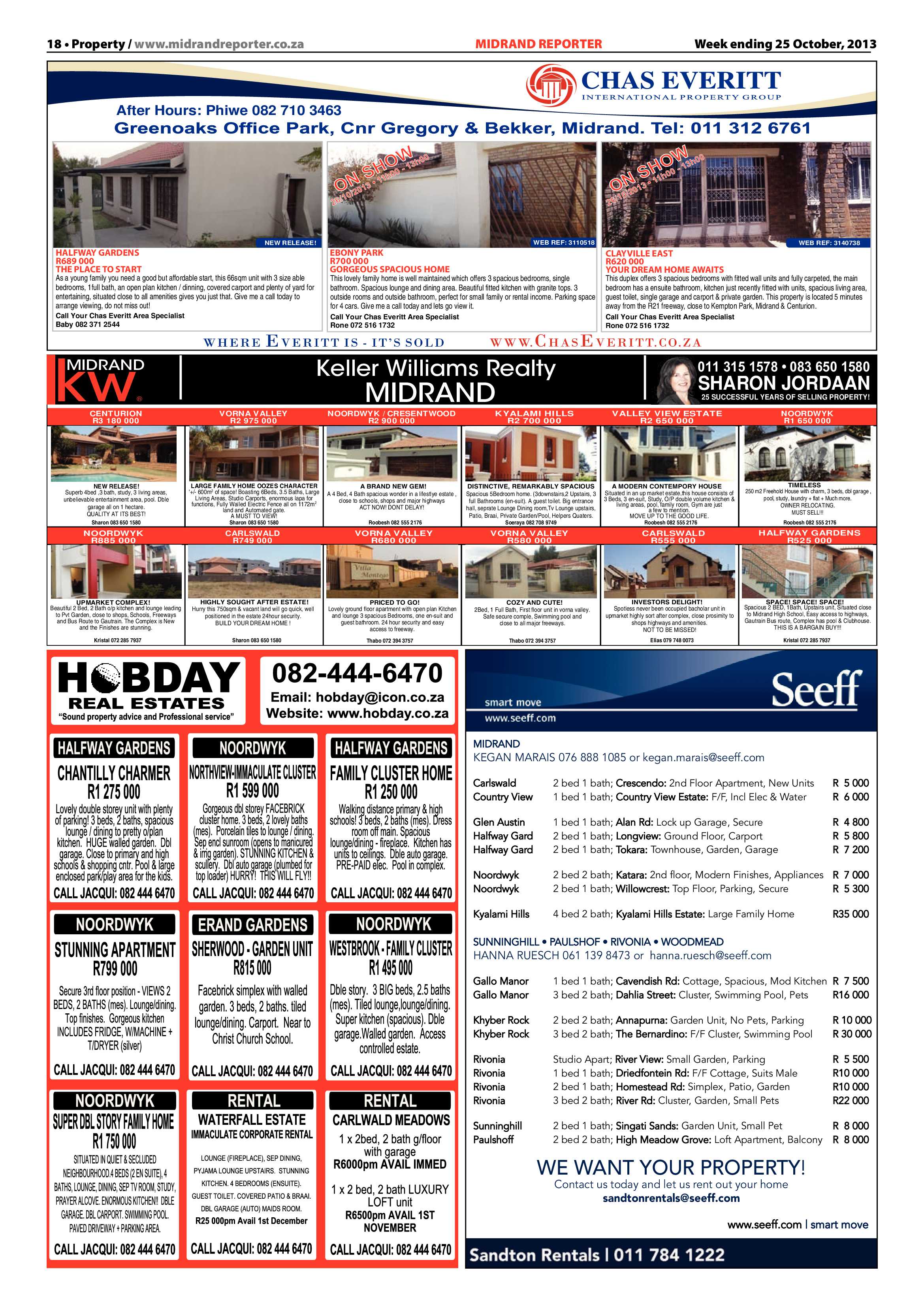 Midrand Reporter 25 October 2013 page 18
