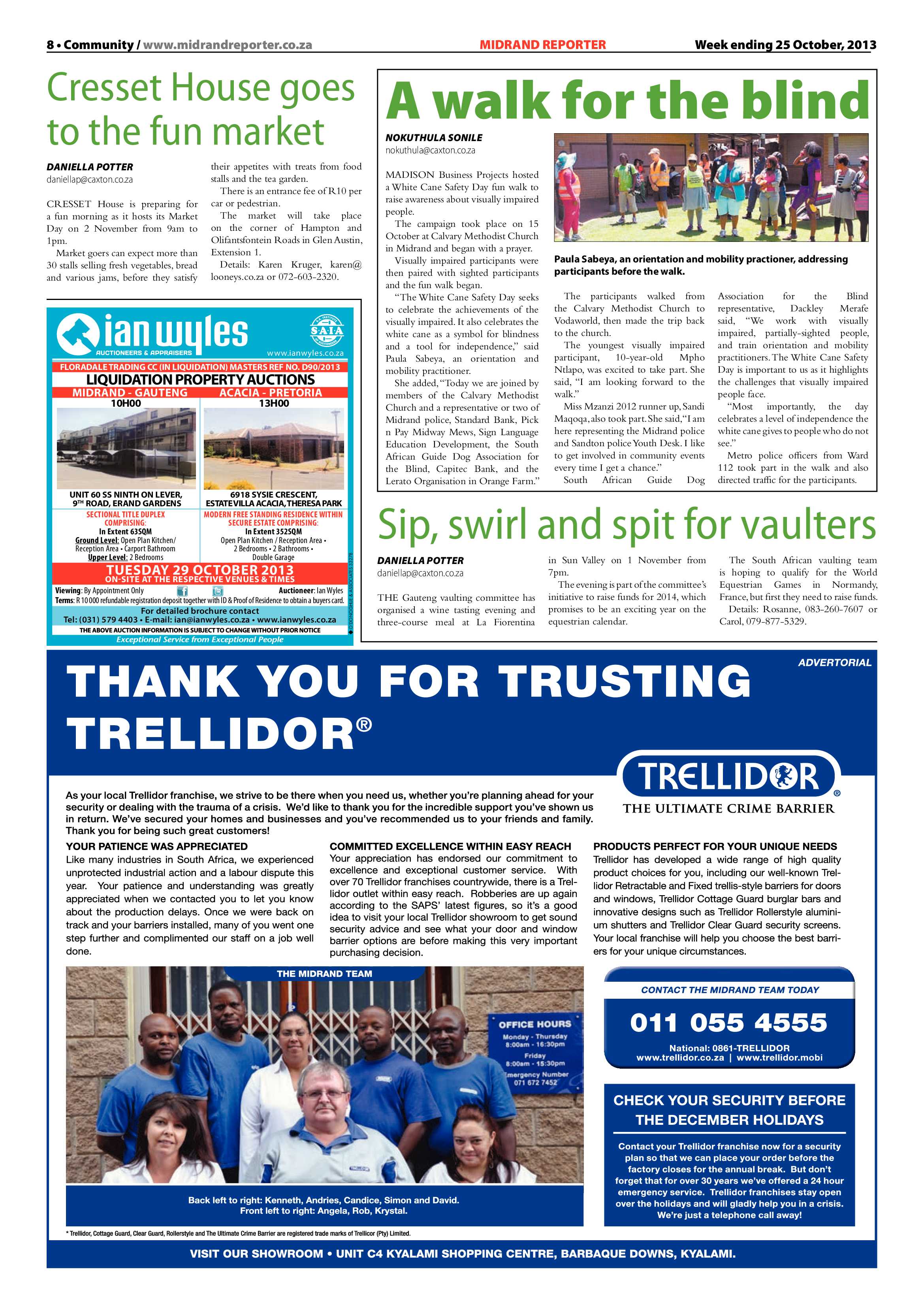 Midrand Reporter 25 October 2013 page 8