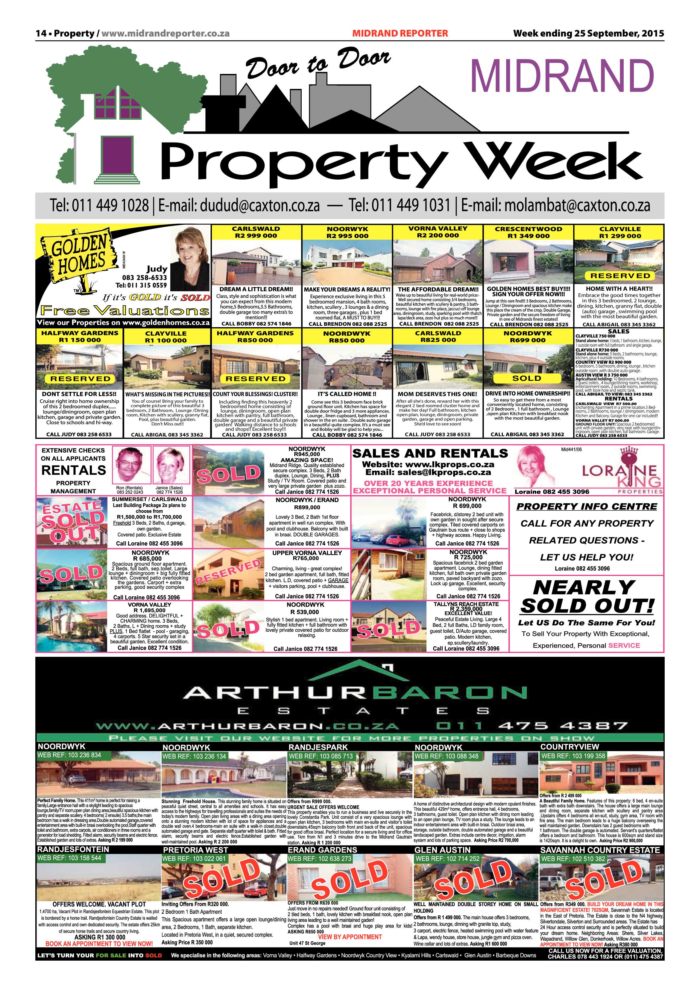 Midrand Reporter 25 September 2015 page 14