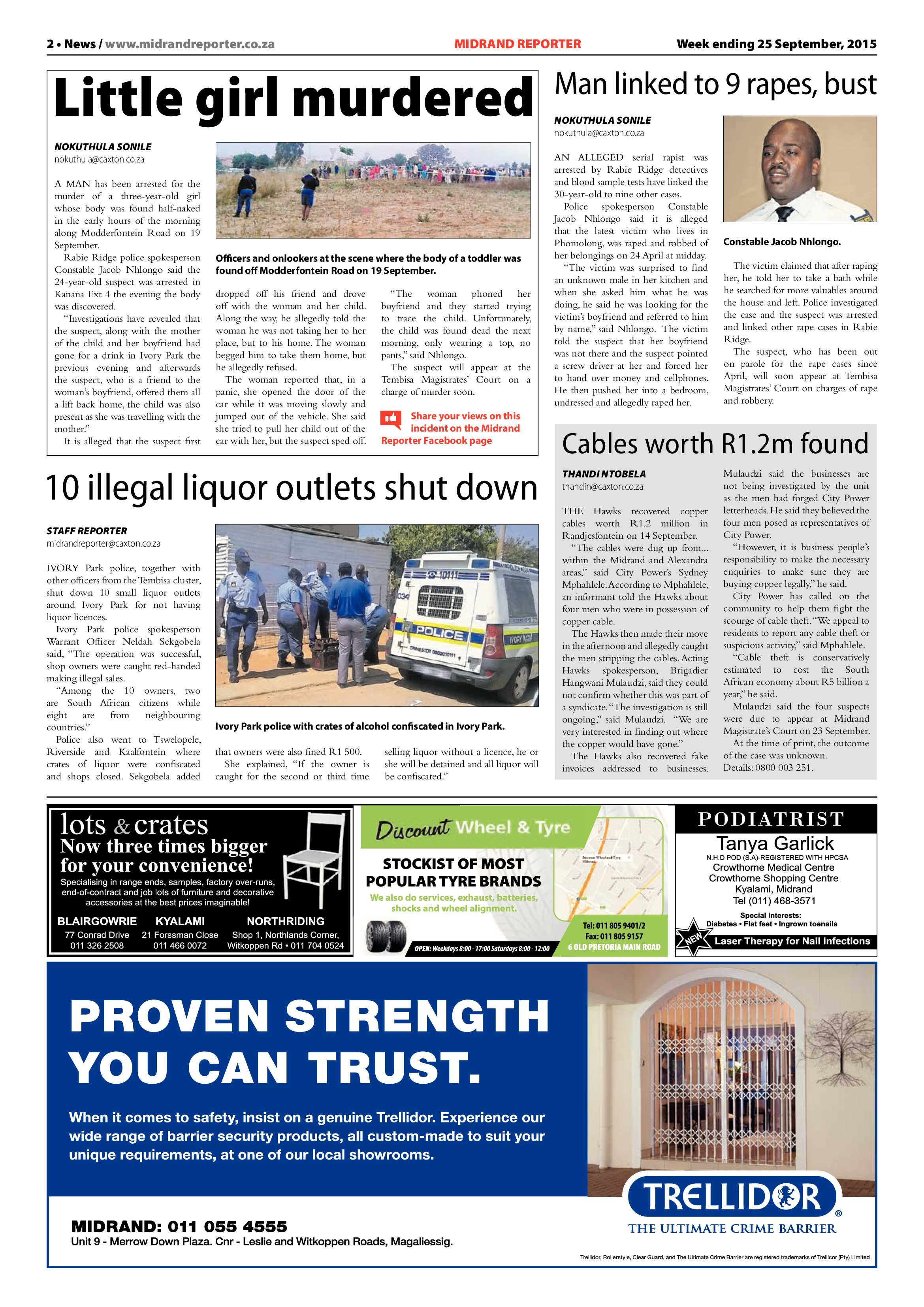 Midrand Reporter 25 September 2015 page 2