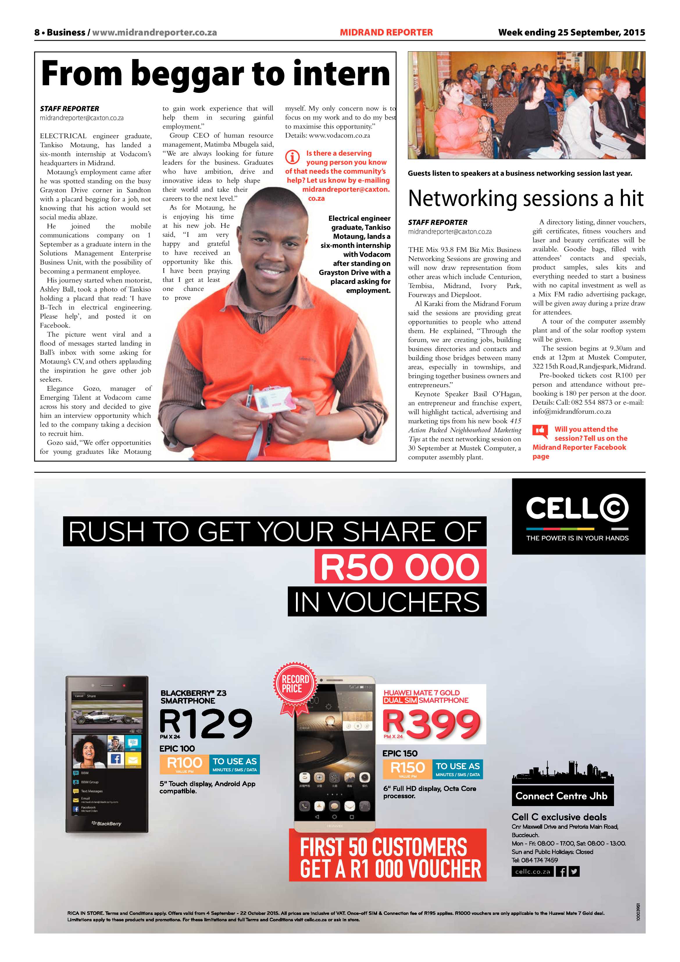 Midrand Reporter 25 September 2015 page 8