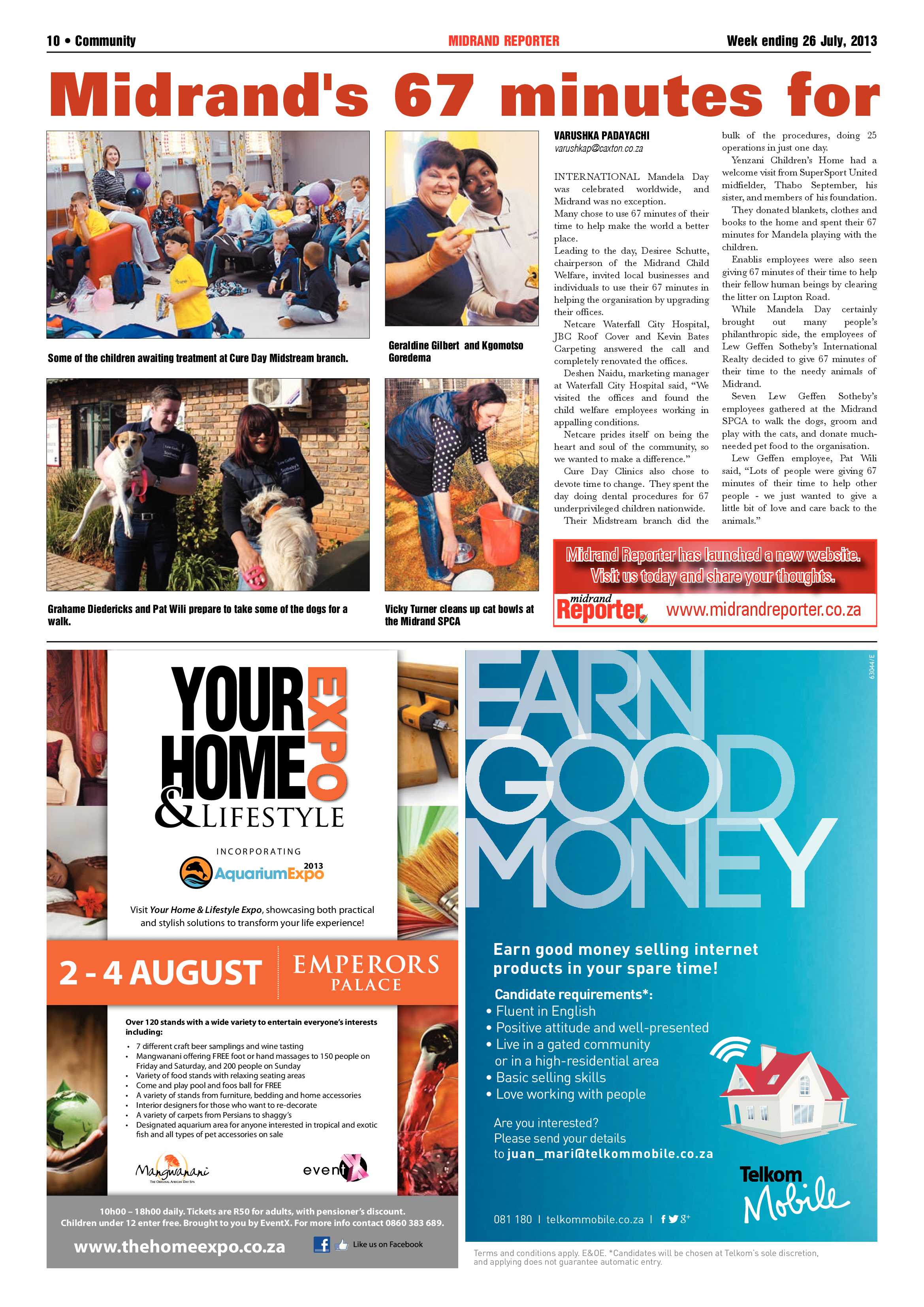 Midrand Reporter 26 July 2013 page 10