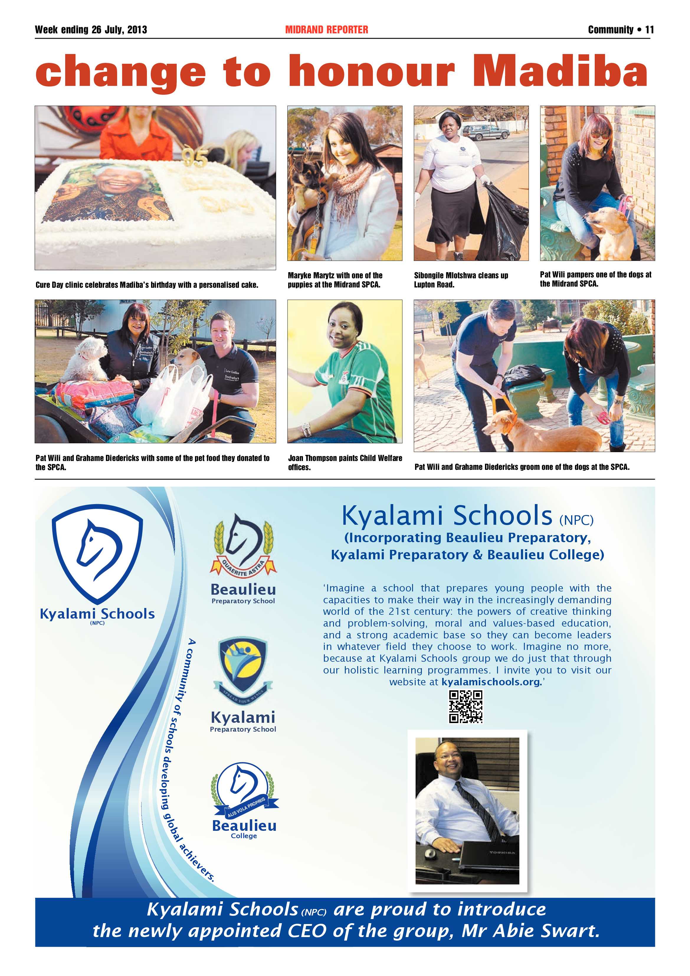 Midrand Reporter 26 July 2013 page 11