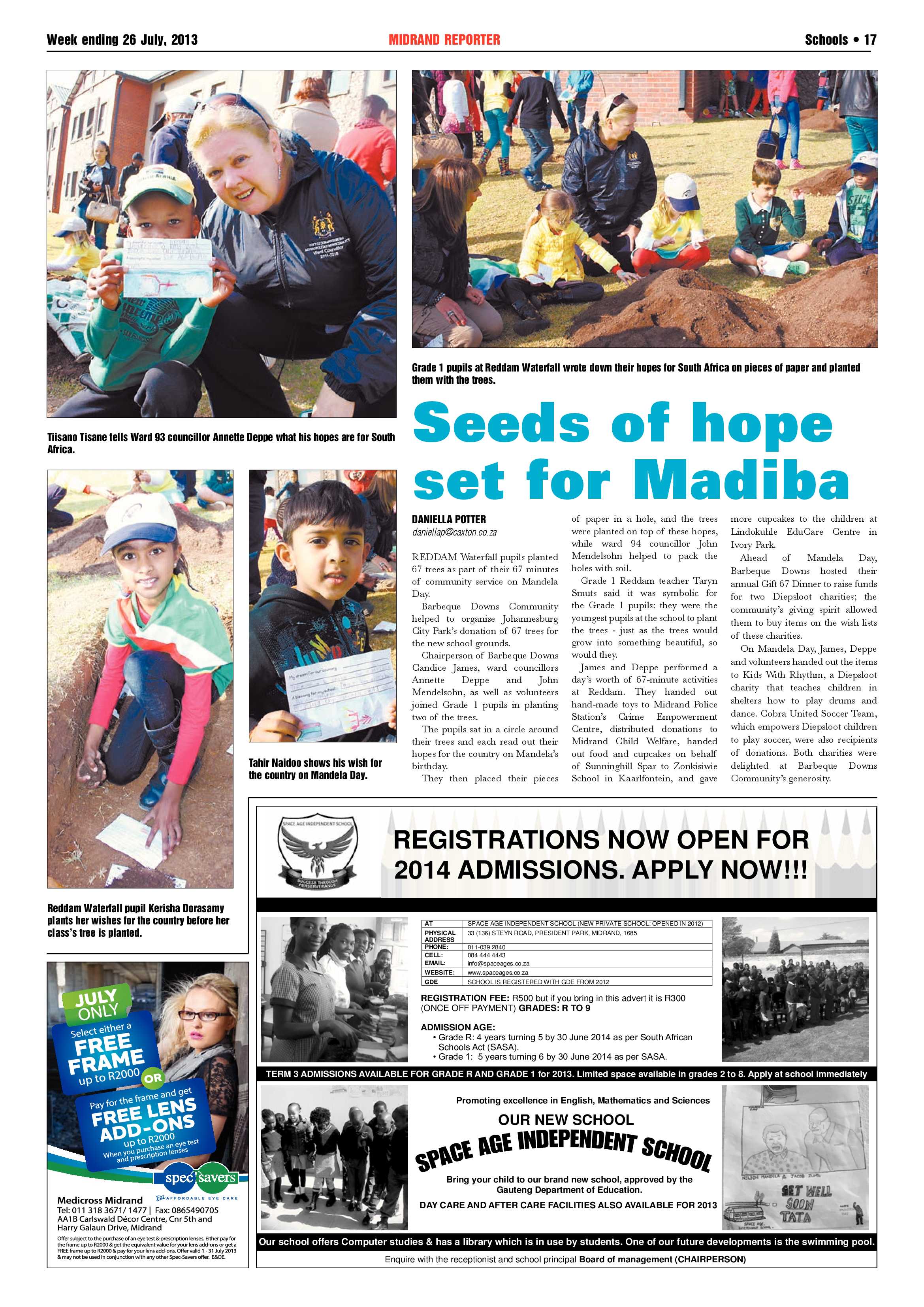 Midrand Reporter 26 July 2013 page 17