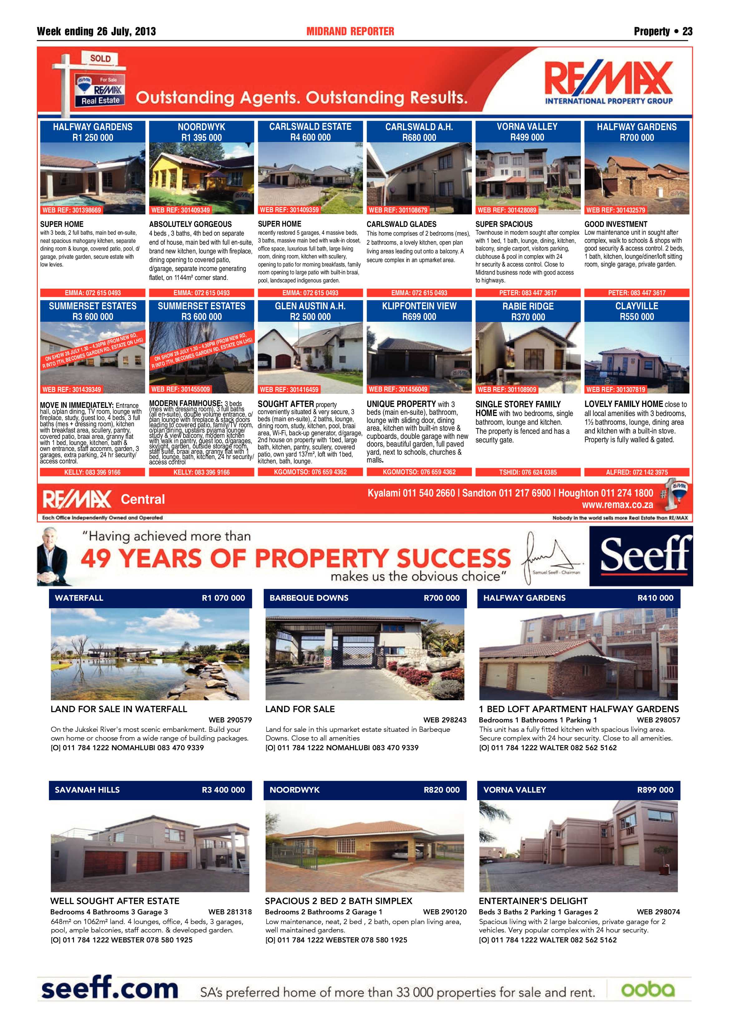 Midrand Reporter 26 July 2013 page 23