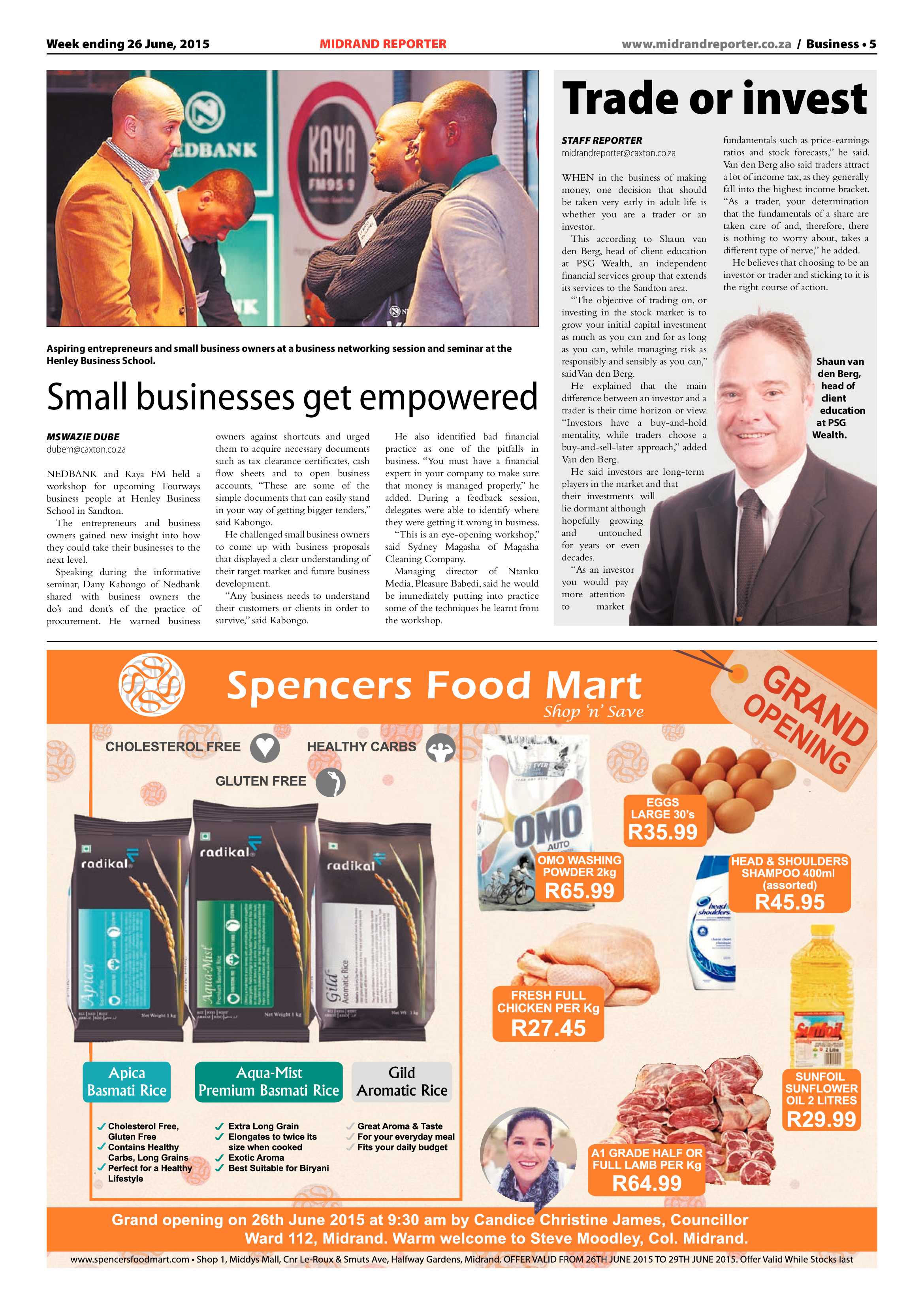 Midrand Reporter 26 June 2015 page 5