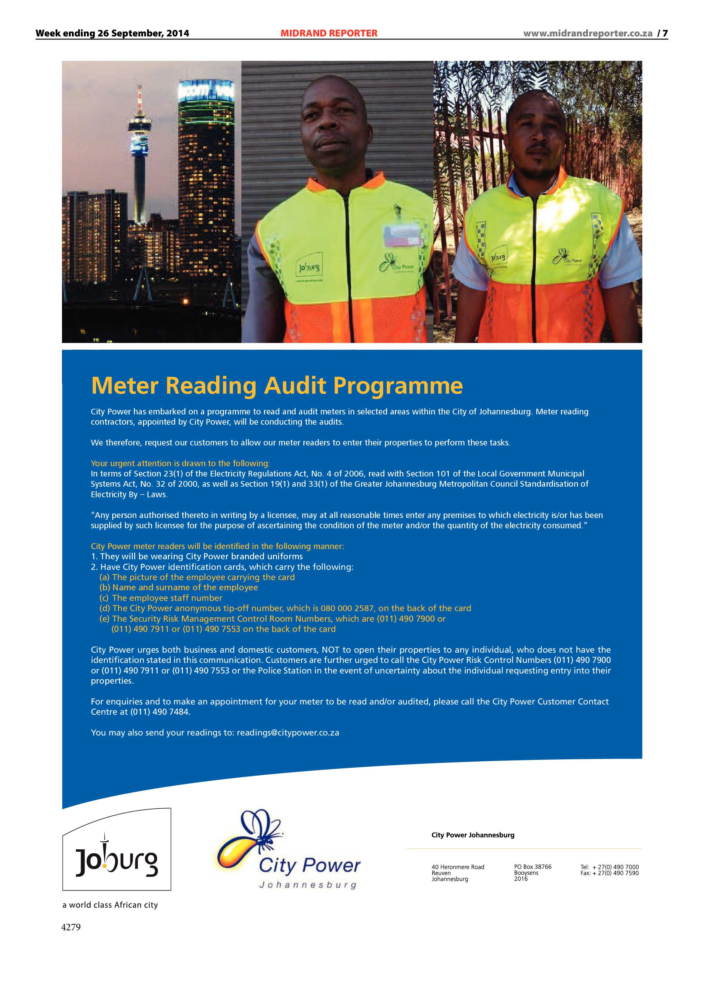 Midrand Reporter 26 September 2014 page 7