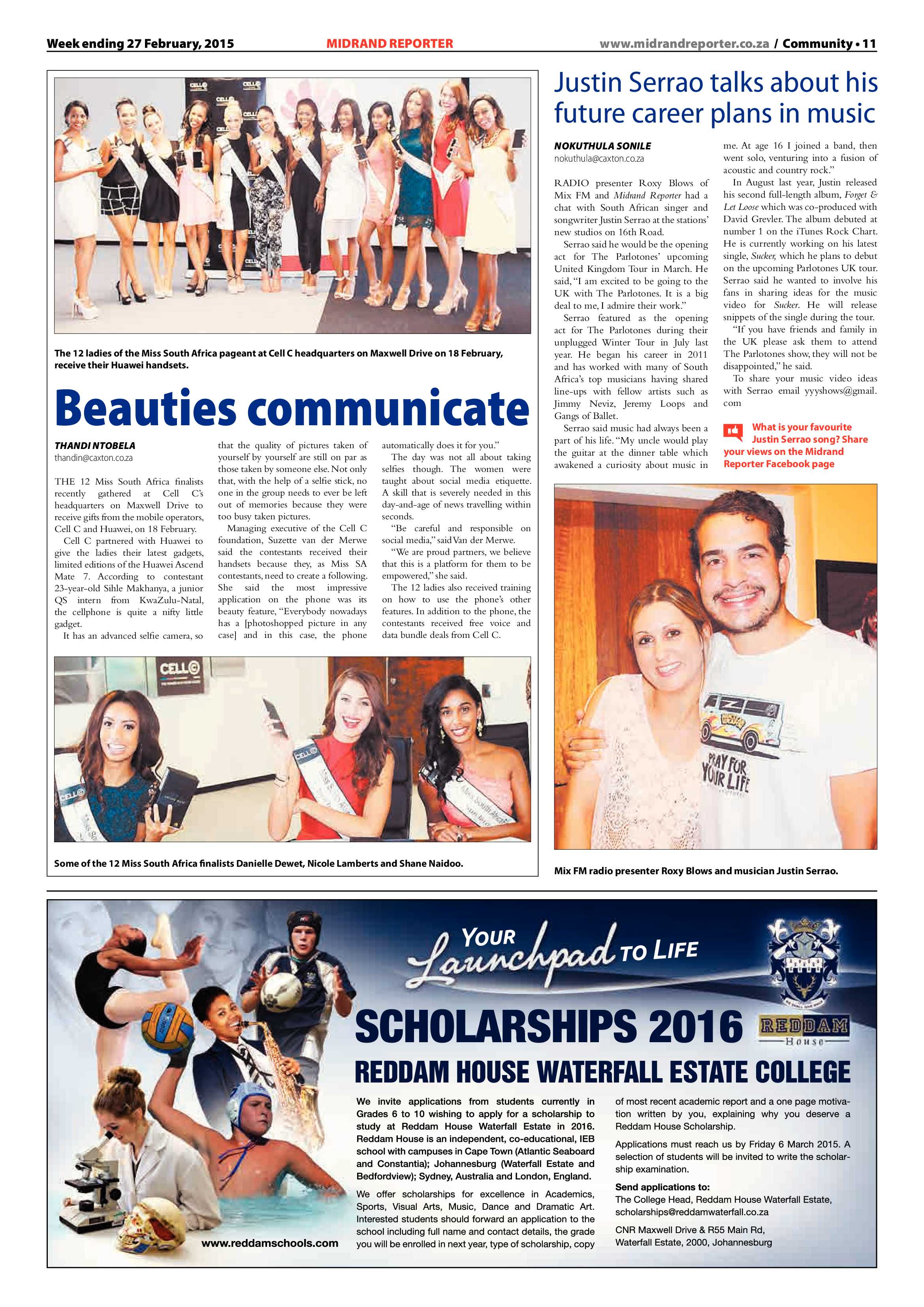 Midrand Reporter 27 February 2015 page 11