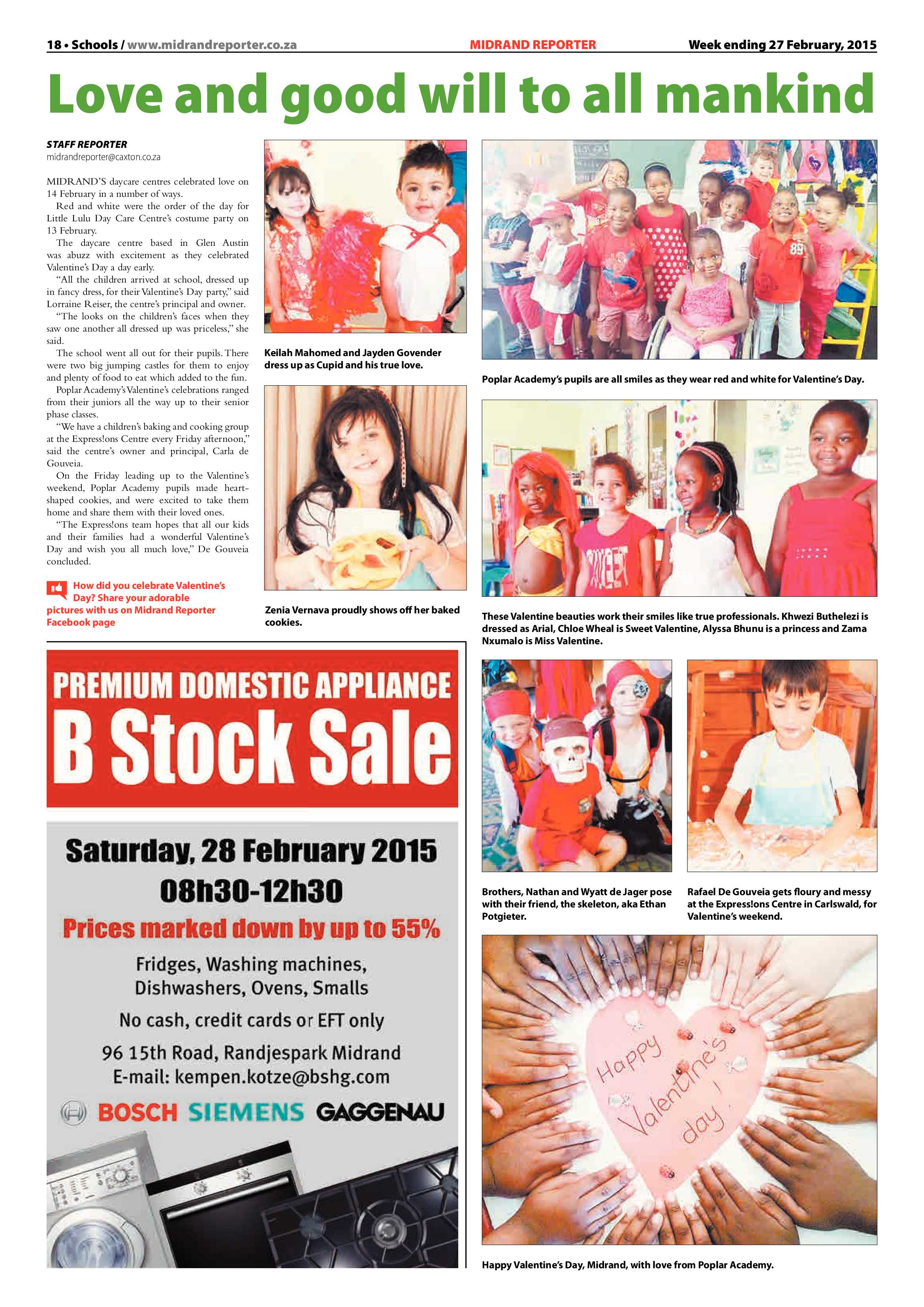 Midrand Reporter 27 February 2015 page 18