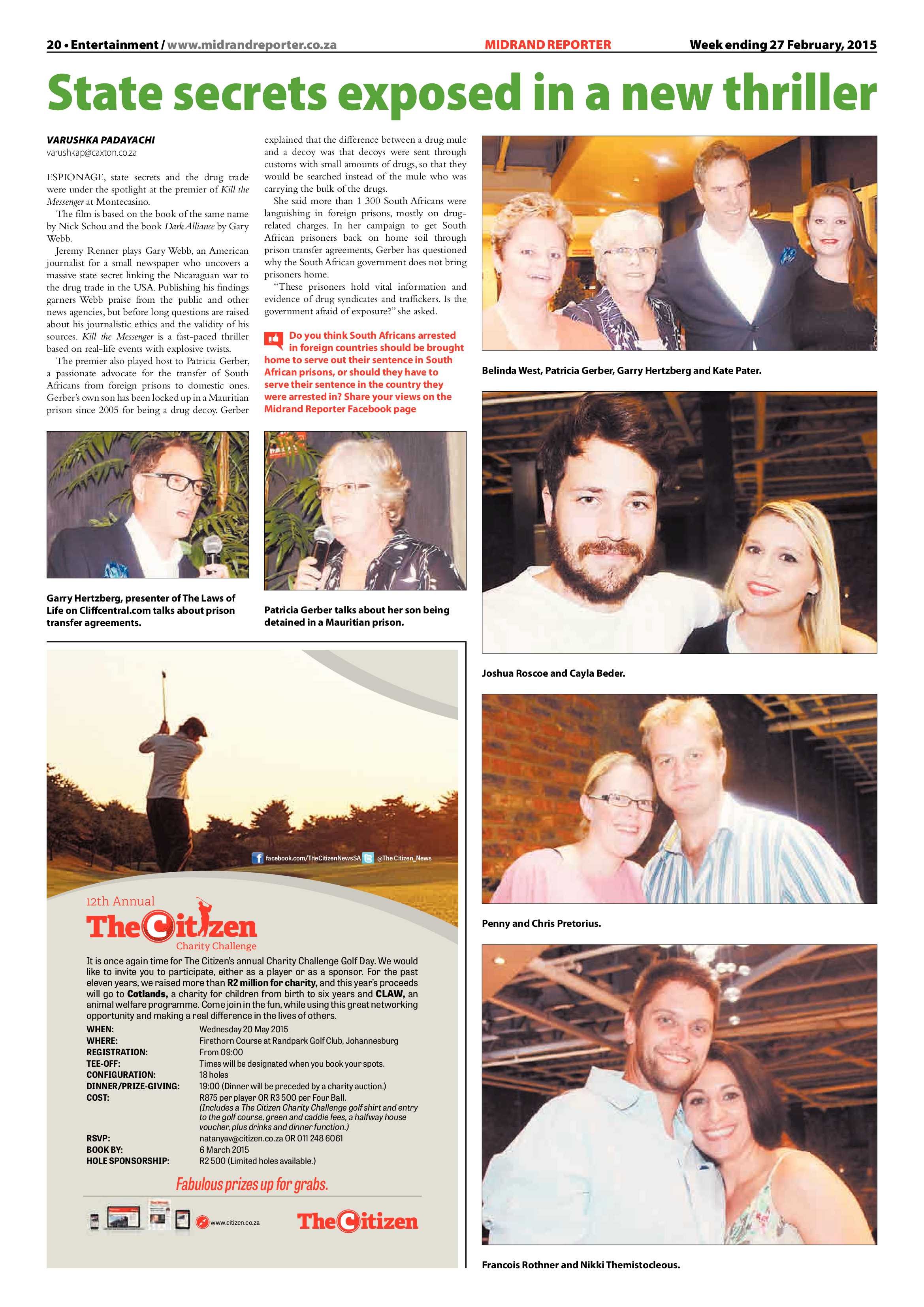 Midrand Reporter 27 February 2015 page 20