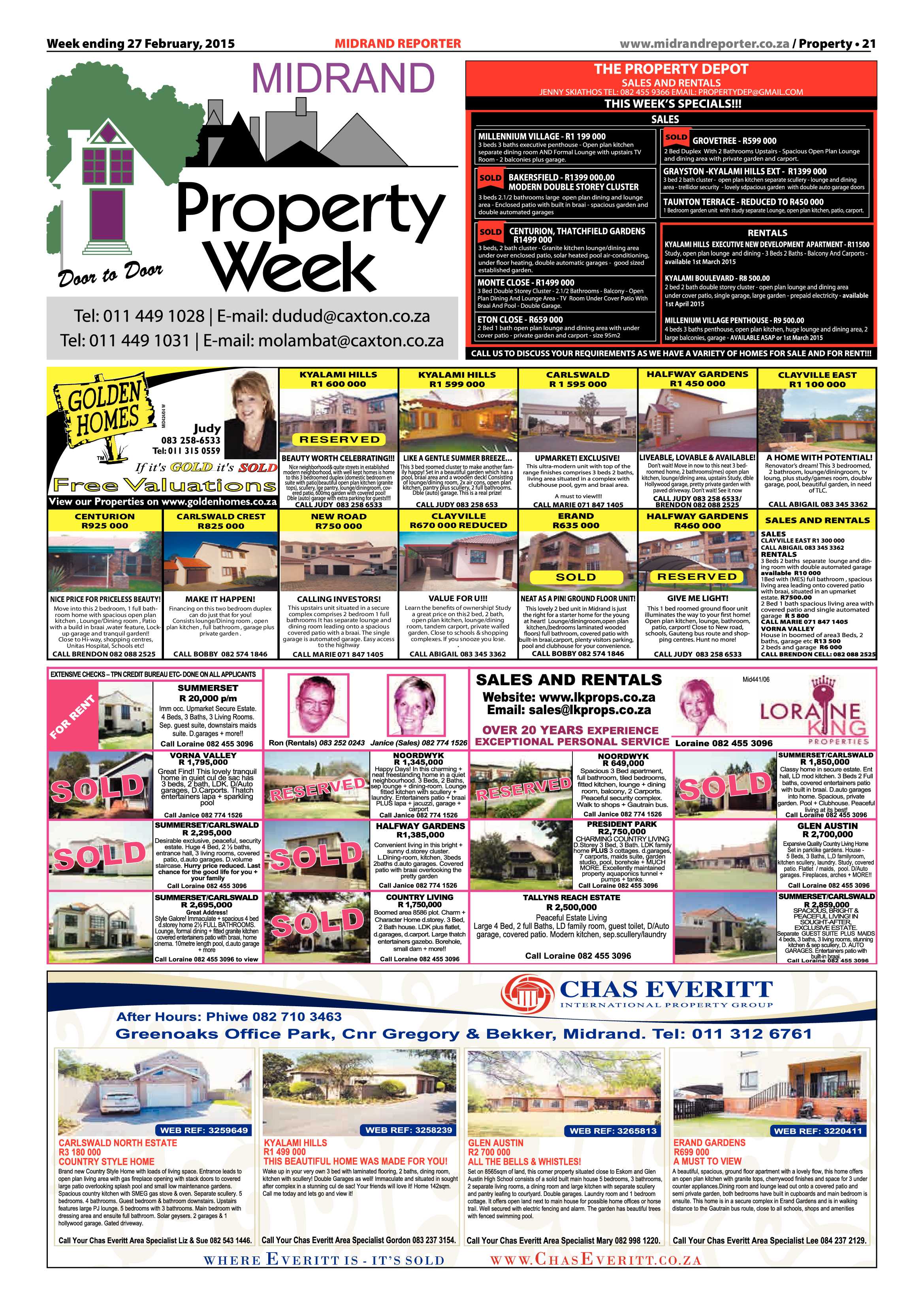 Midrand Reporter 27 February 2015 page 21