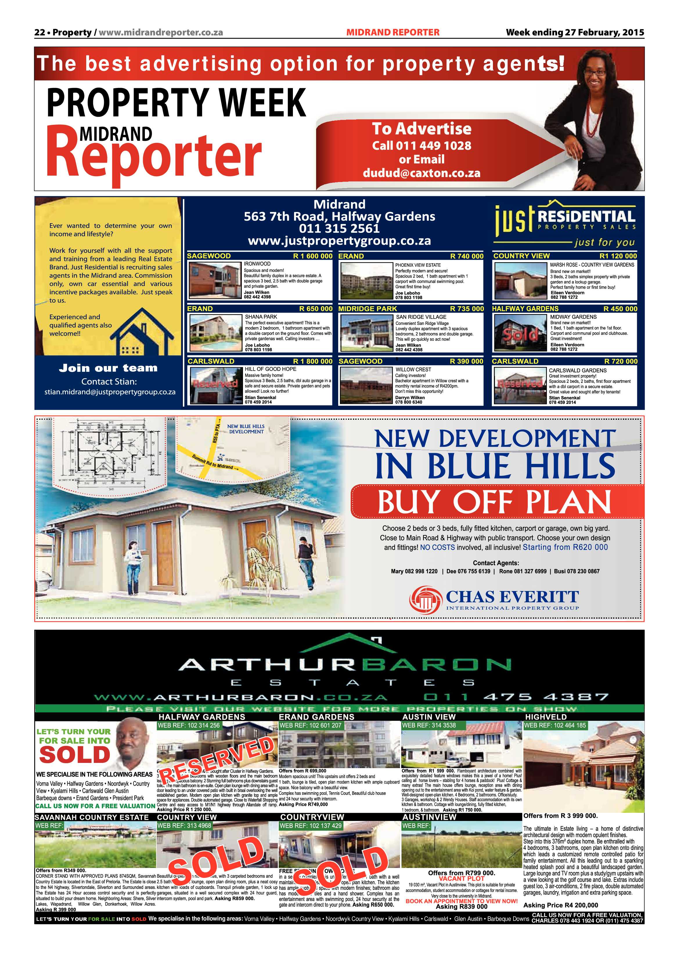 Midrand Reporter 27 February 2015 page 22