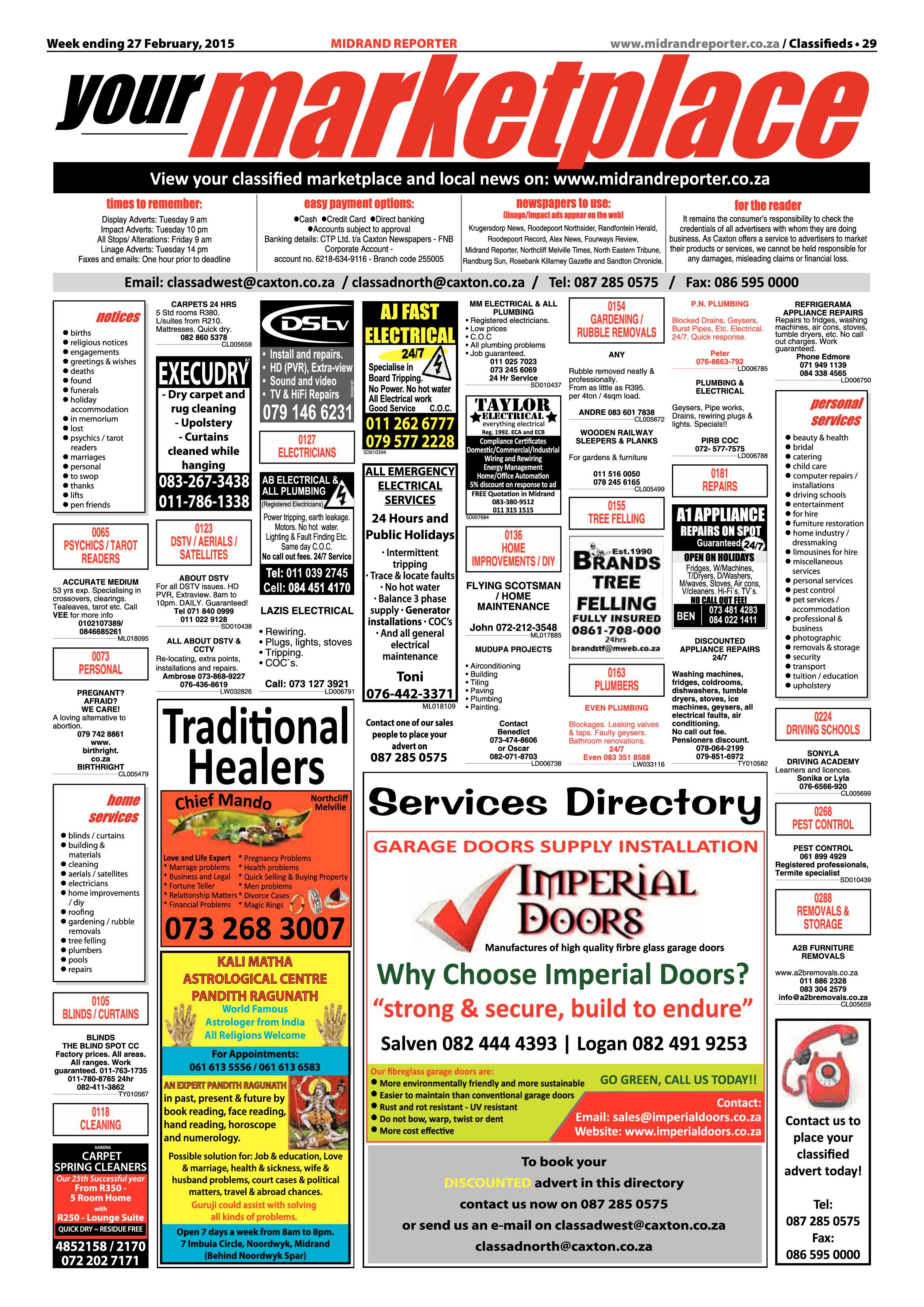 Midrand Reporter 27 February 2015 page 29