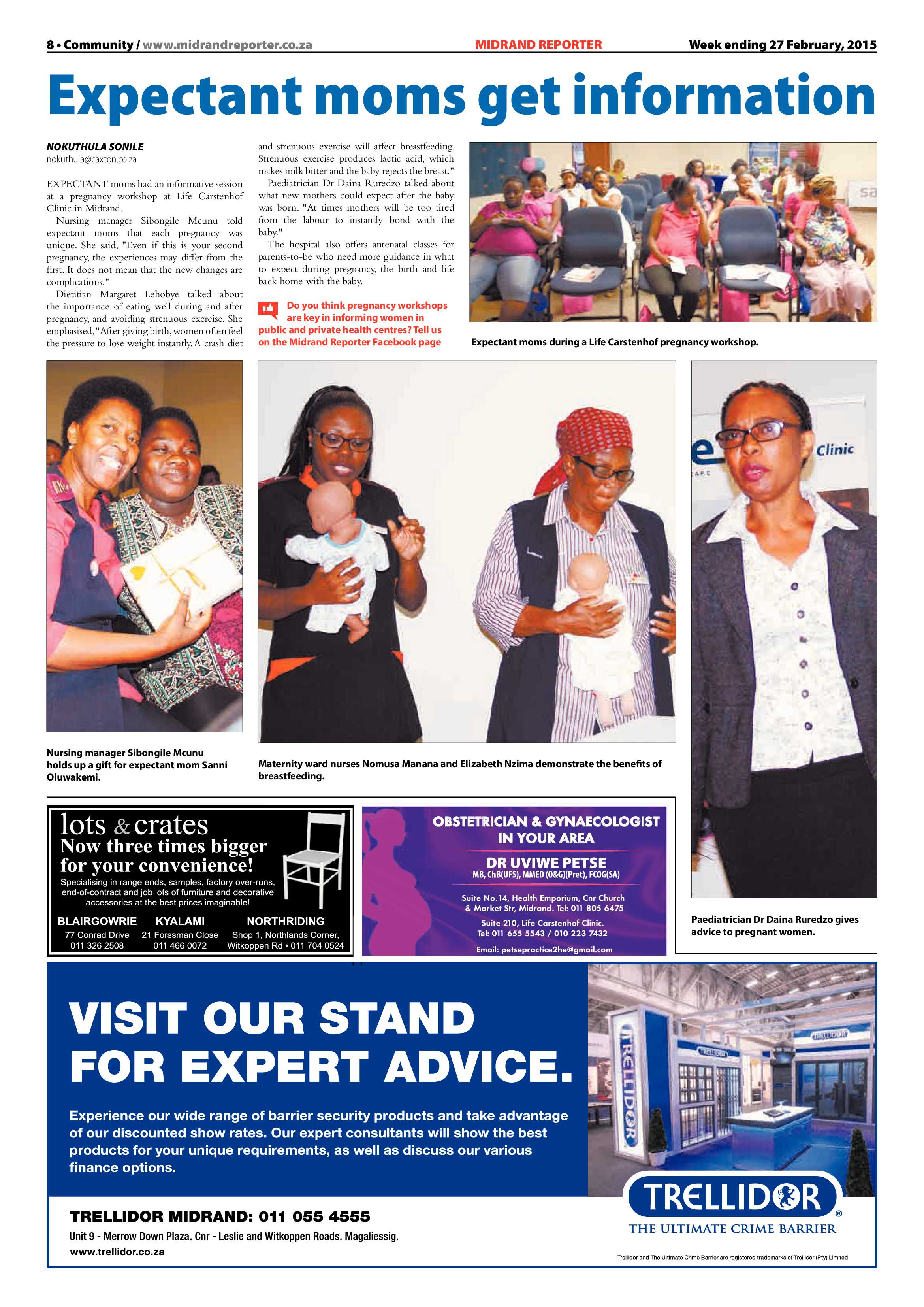Midrand Reporter 27 February 2015 page 8