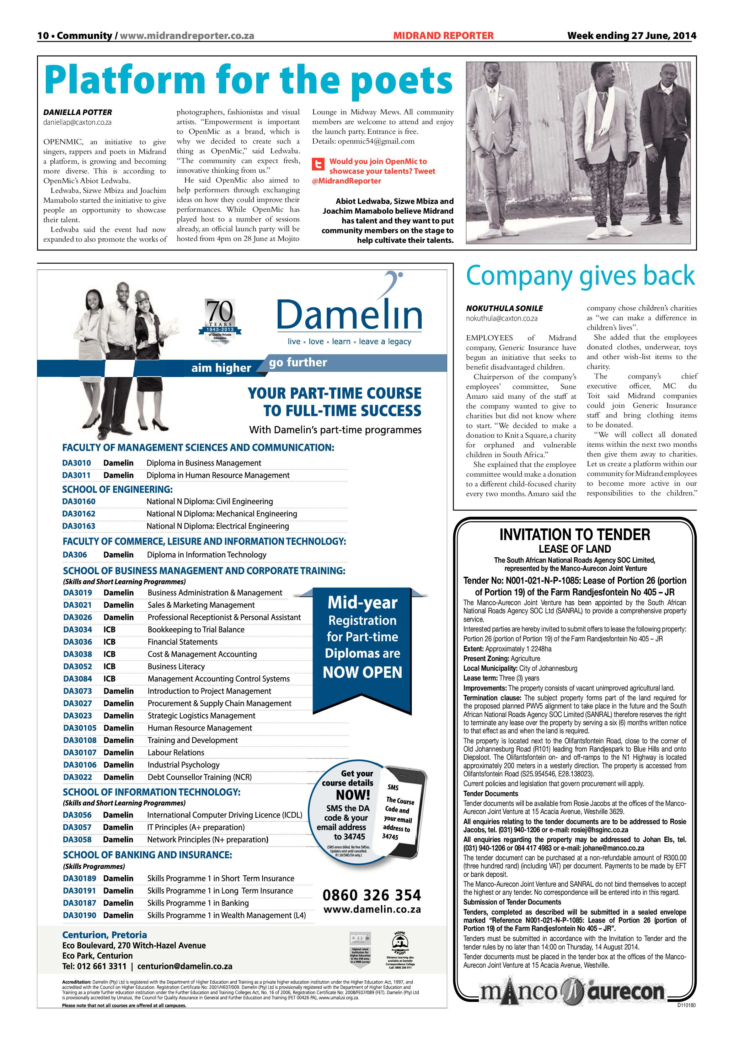 Midrand Reporter 27 June 2014 page 10