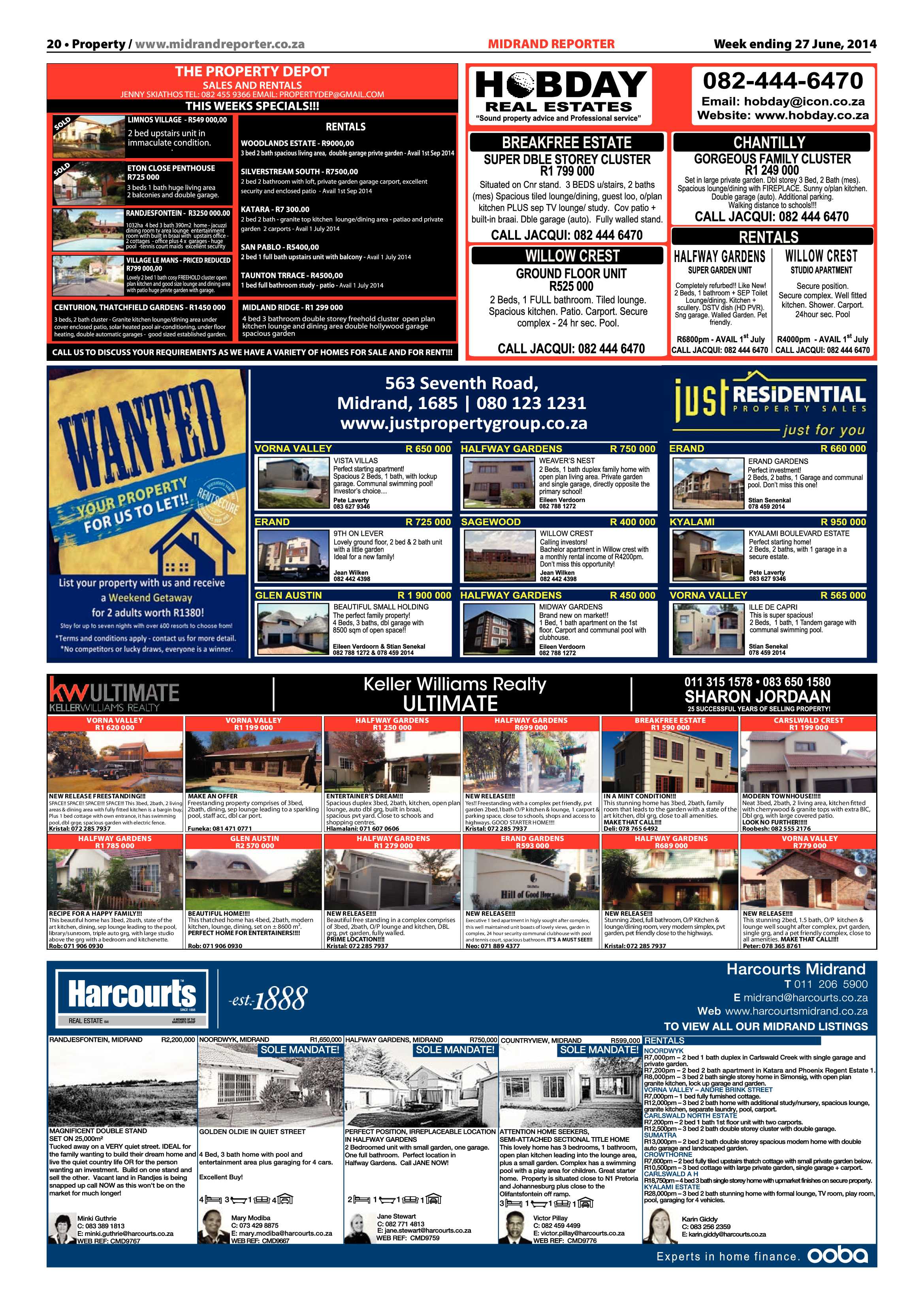 Midrand Reporter 27 June 2014 page 20