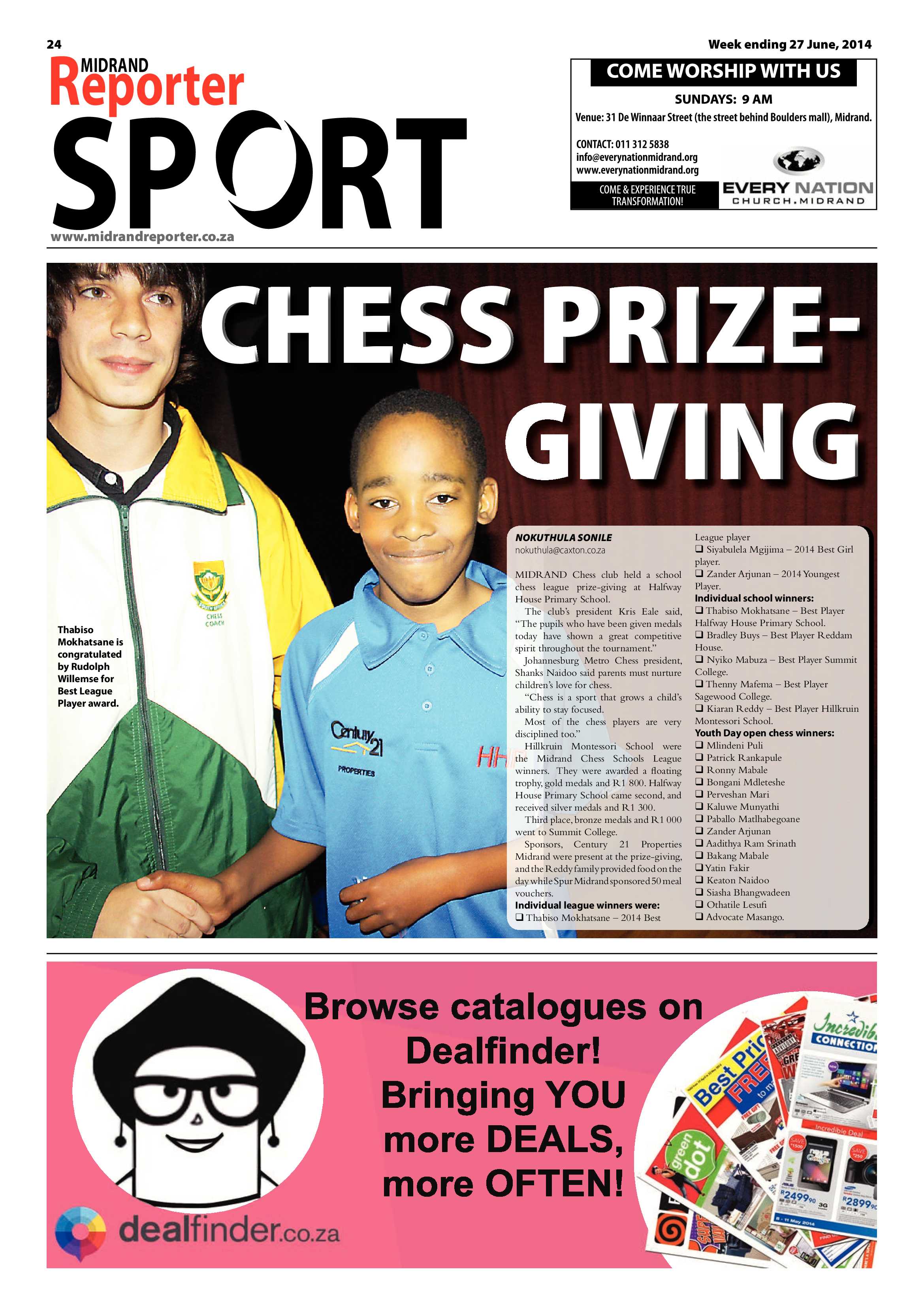 Midrand Reporter 27 June 2014 page 24