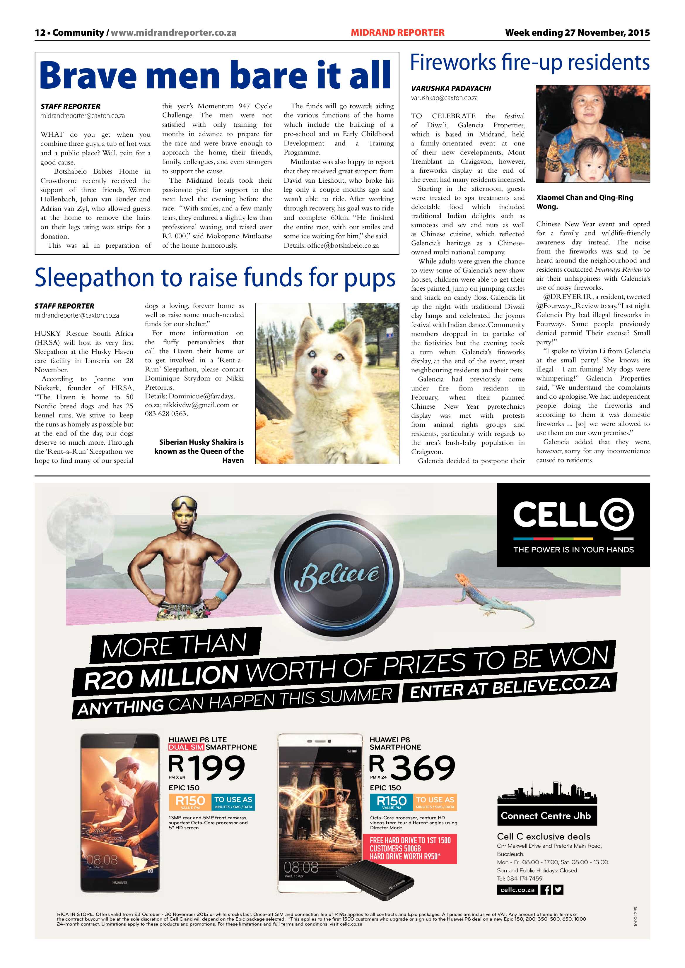 Midrand Reporter 27 November 2015 page 12